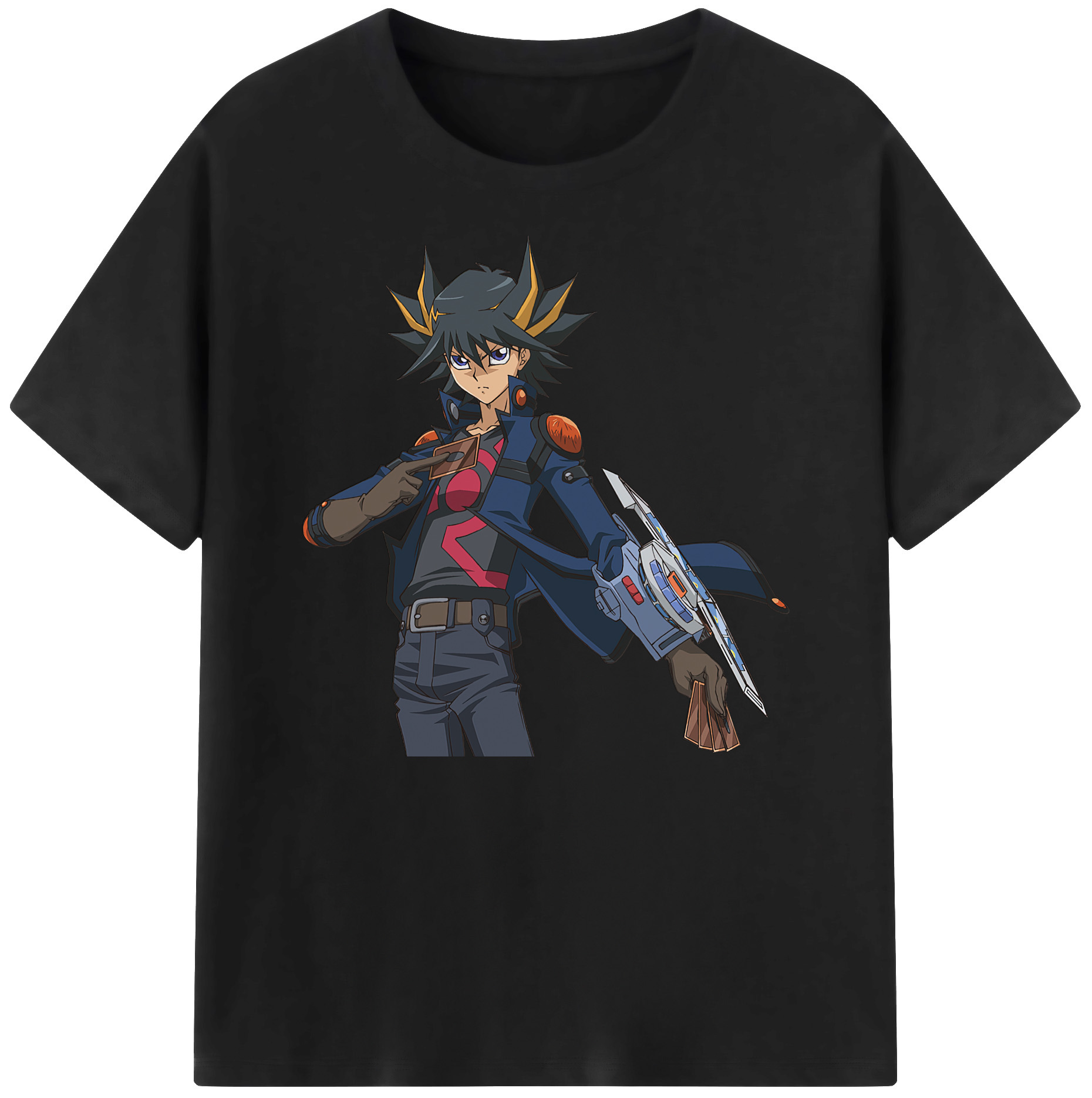 （画像用） 遊☆戯☆王 Yu-Gi-Oh! 綿100％ メンズ半袖Tシャツ｜肌触りやわらか＆通気性