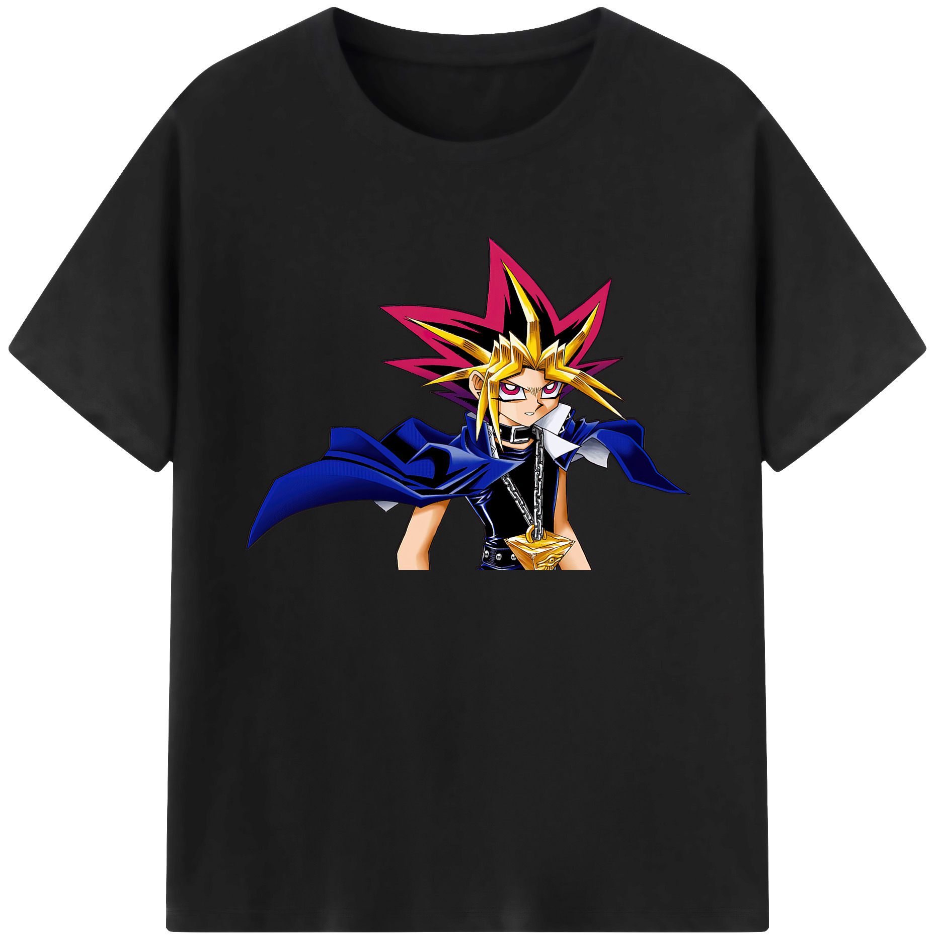 （画像用） 遊☆戯☆王 Yu-Gi-Oh! 綿100％ メンズ半袖Tシャツ｜肌触りやわらか＆通気性