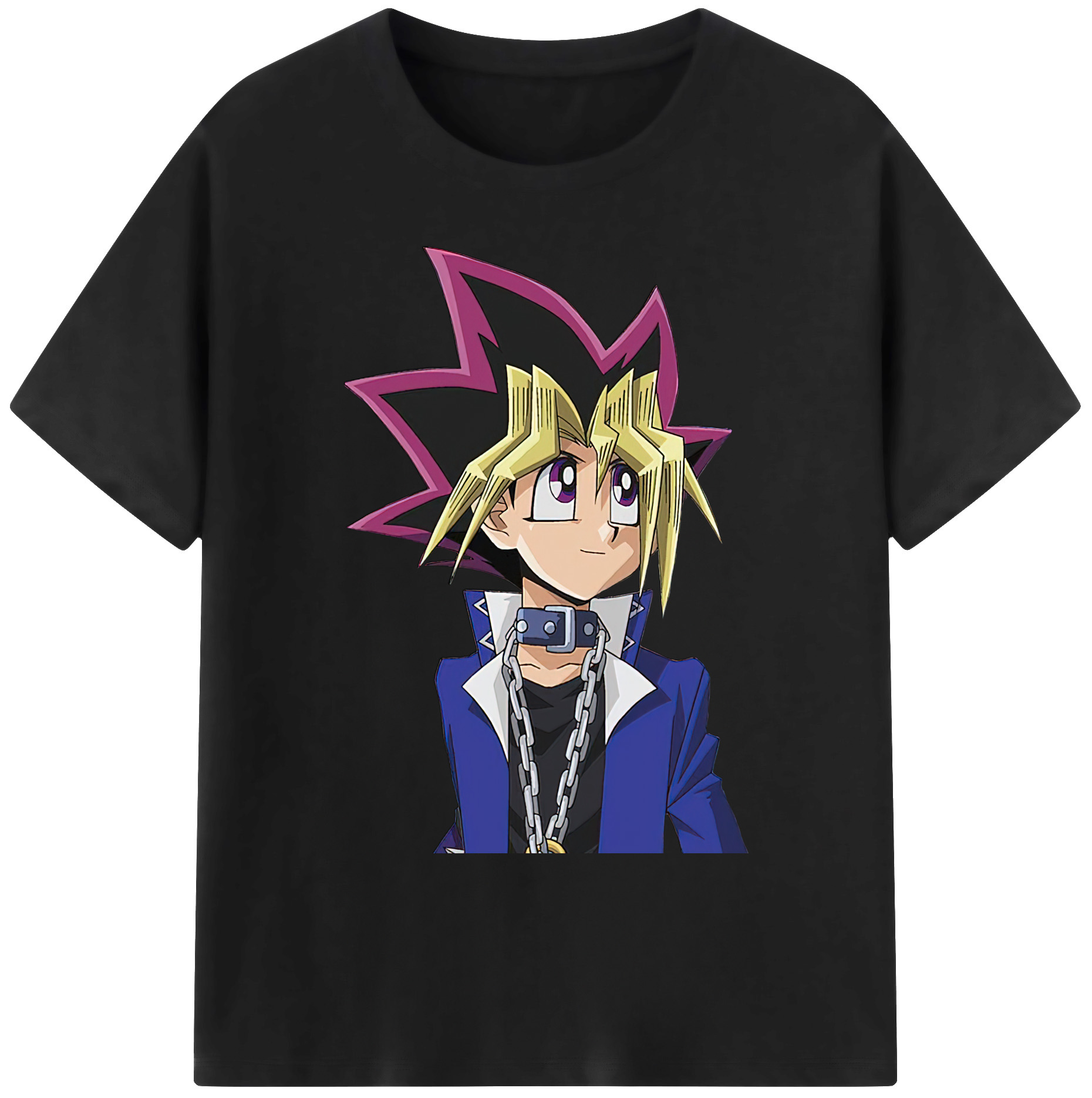 （画像用） 遊☆戯☆王 Yu-Gi-Oh! 綿100％ メンズ半袖Tシャツ｜肌触りやわらか＆通気性