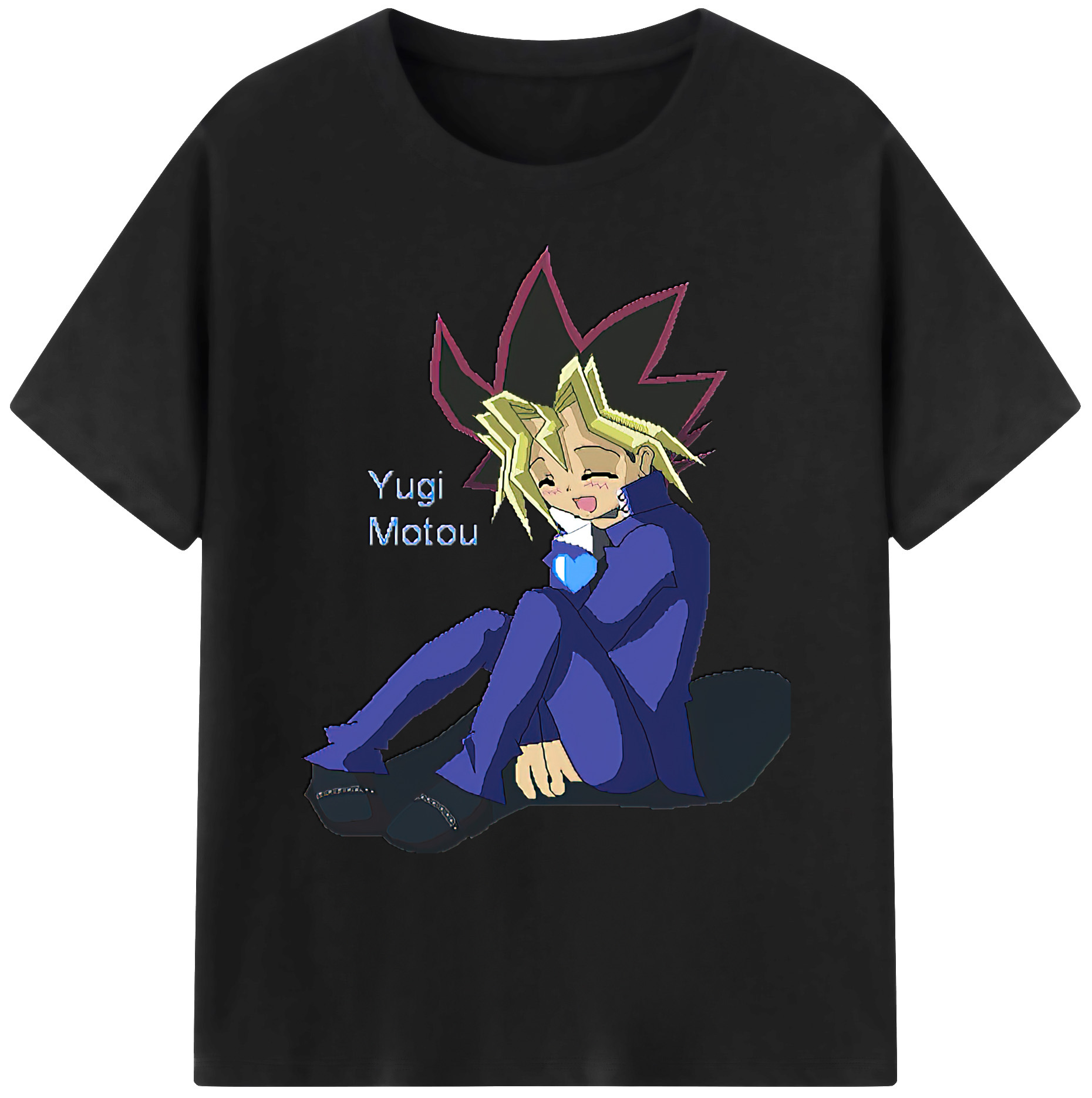 （画像用） 遊☆戯☆王 Yu-Gi-Oh! 綿100％ メンズ半袖Tシャツ｜肌触りやわらか＆通気性