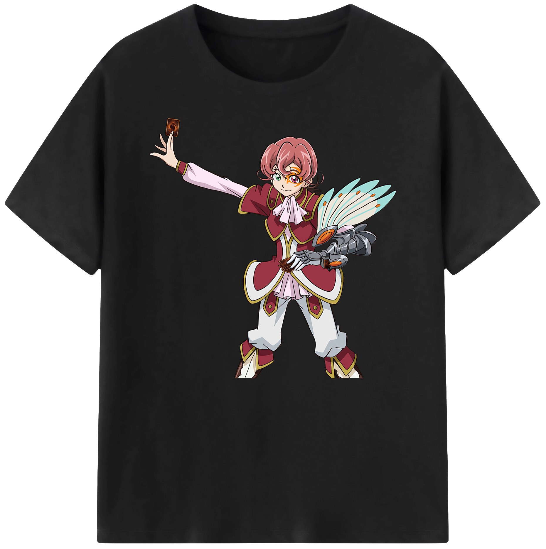 （画像用） 遊☆戯☆王 Yu-Gi-Oh! 綿100％ メンズ半袖Tシャツ｜肌触りやわらか＆通気性