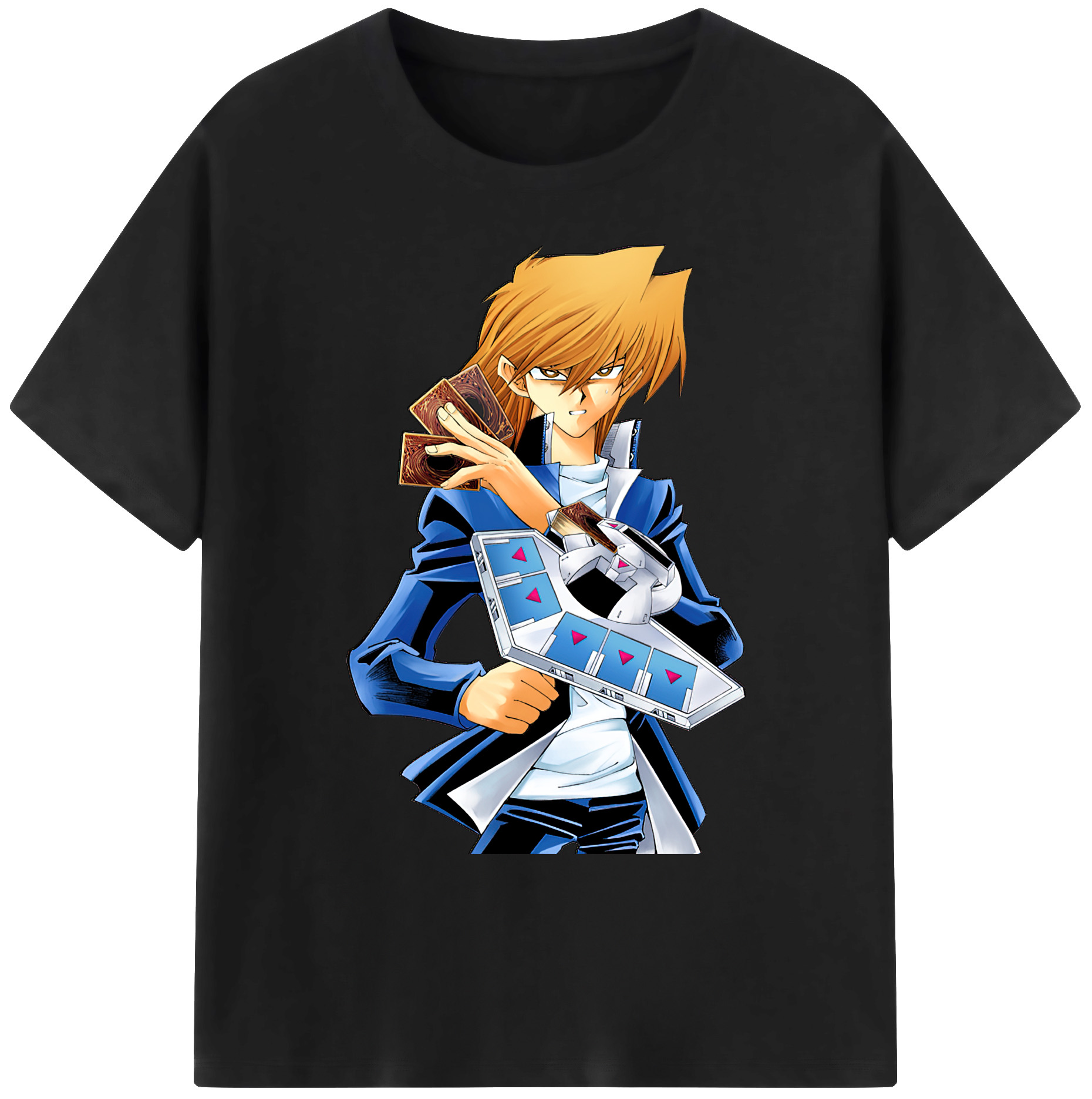 （画像用） 遊☆戯☆王 Yu-Gi-Oh! 綿100％ メンズ半袖Tシャツ｜肌触りやわらか＆通気性