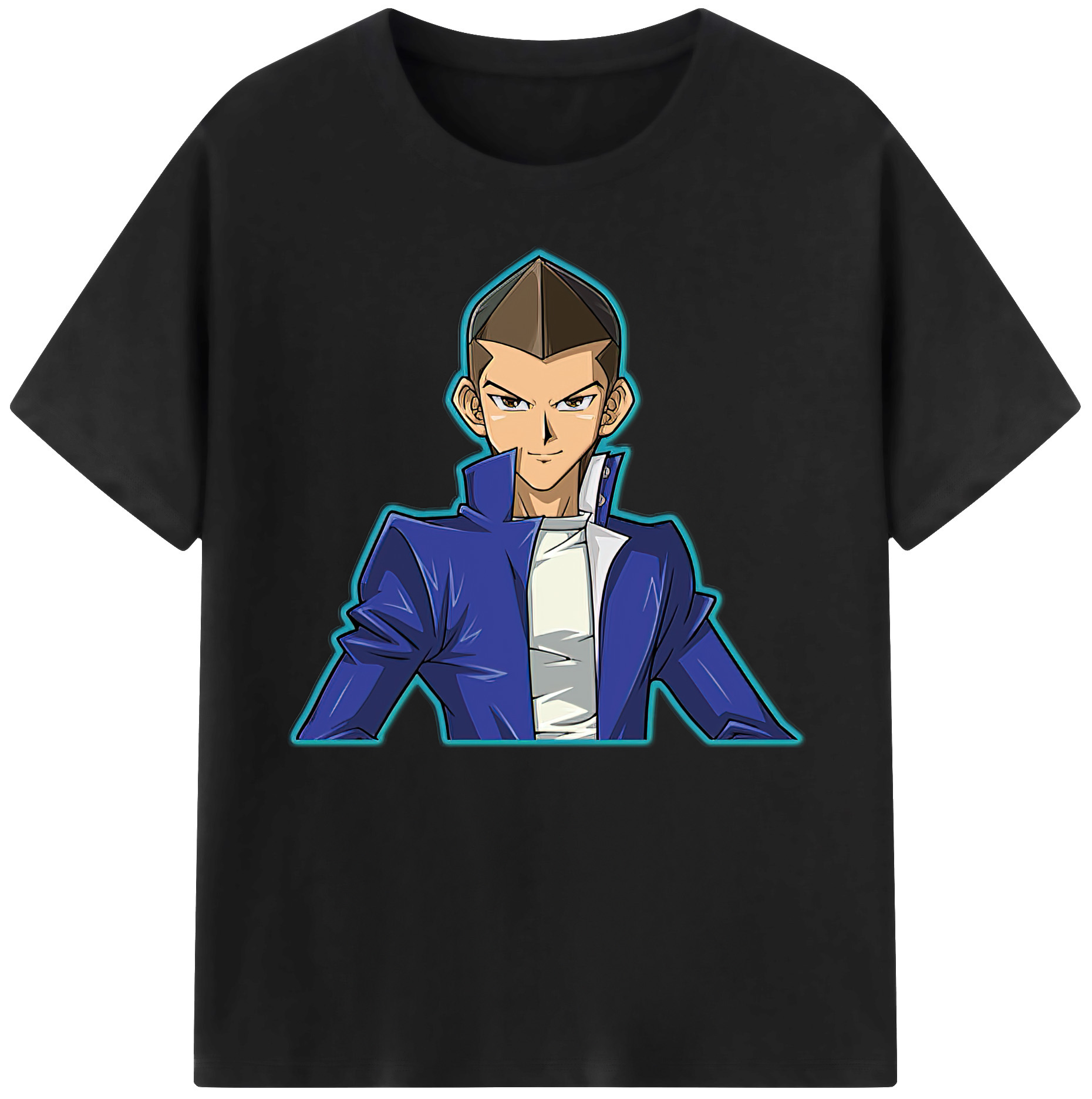 （画像用） 遊☆戯☆王 Yu-Gi-Oh! 綿100％ メンズ半袖Tシャツ｜肌触りやわらか＆通気性