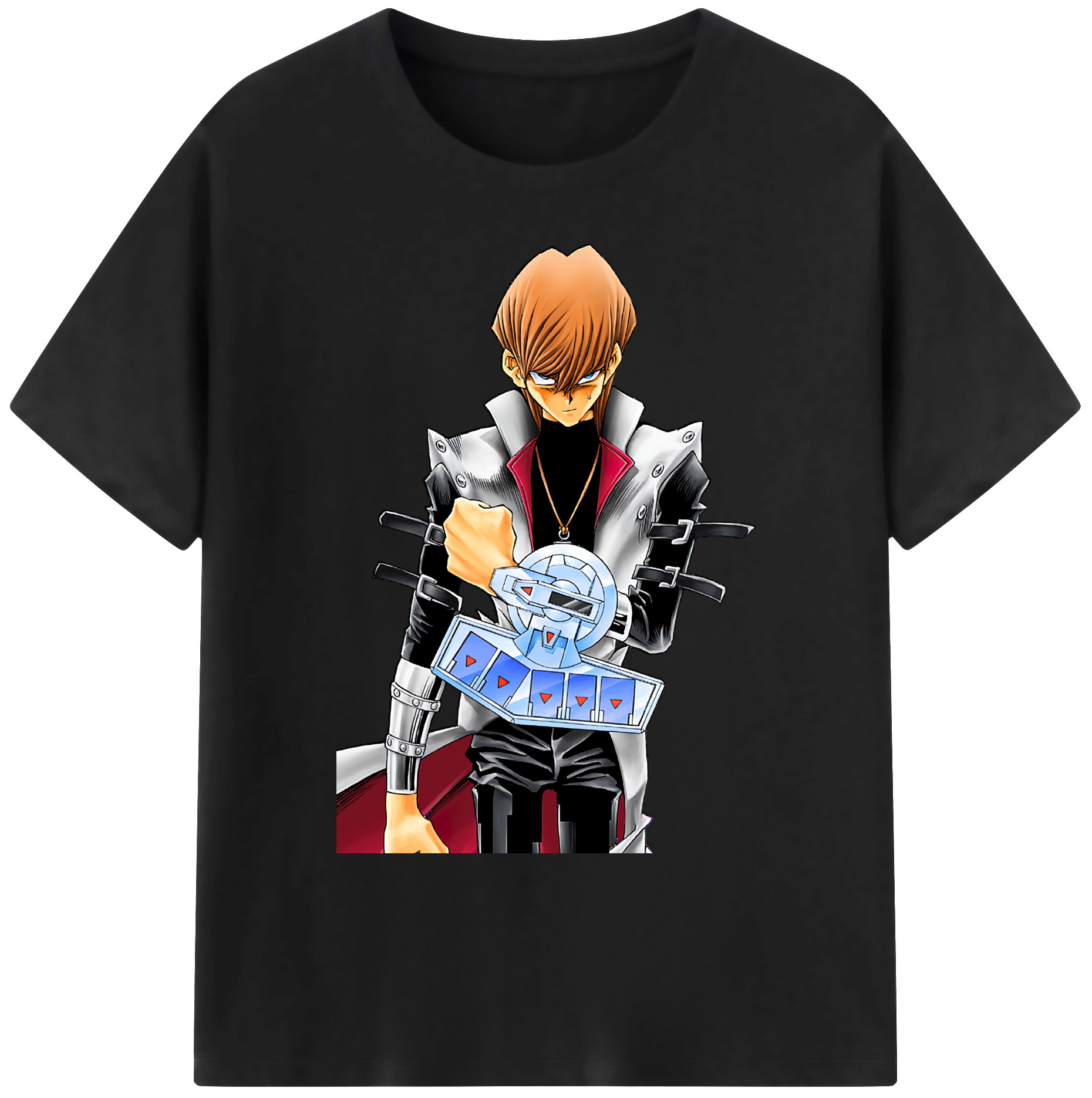 （画像用） 遊☆戯☆王 Yu-Gi-Oh! 綿100％ メンズ半袖Tシャツ｜肌触りやわらか＆通気性
