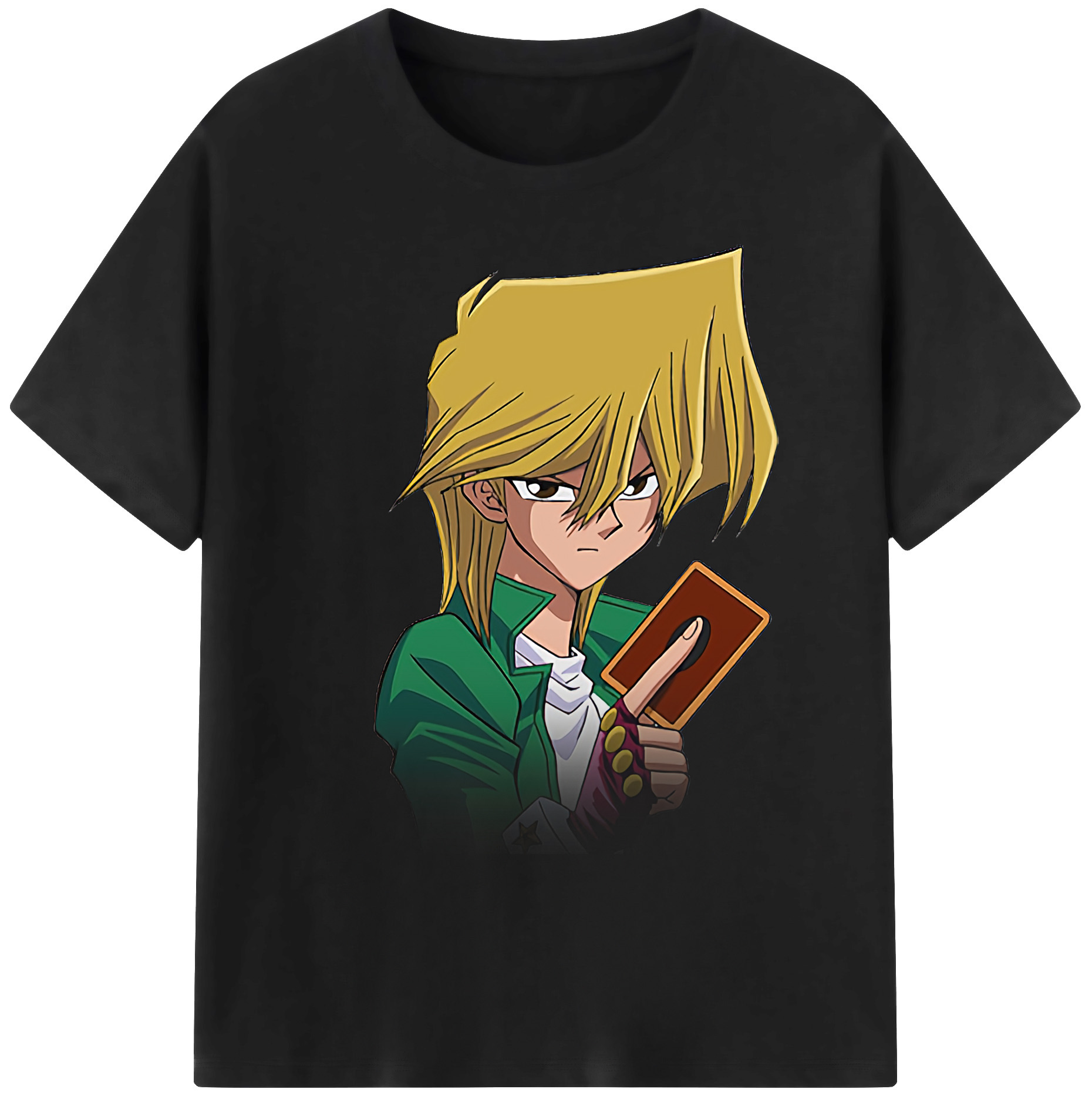 （画像用） 遊☆戯☆王 Yu-Gi-Oh! 綿100％ メンズ半袖Tシャツ｜肌触りやわらか＆通気性