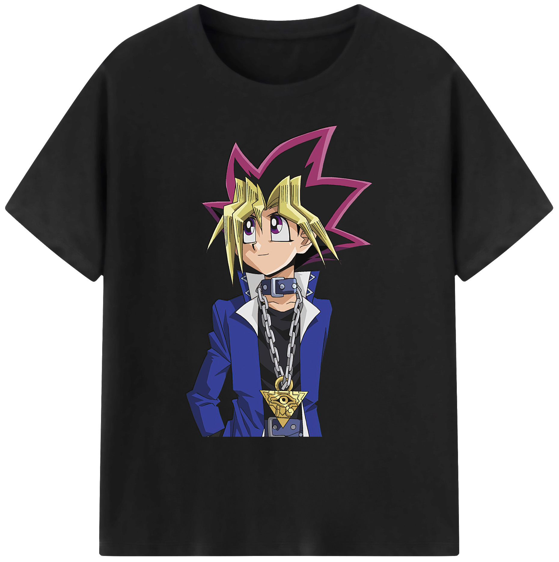 （画像用） 遊☆戯☆王 Yu-Gi-Oh! 綿100％ メンズ半袖Tシャツ｜肌触りやわらか＆通気性