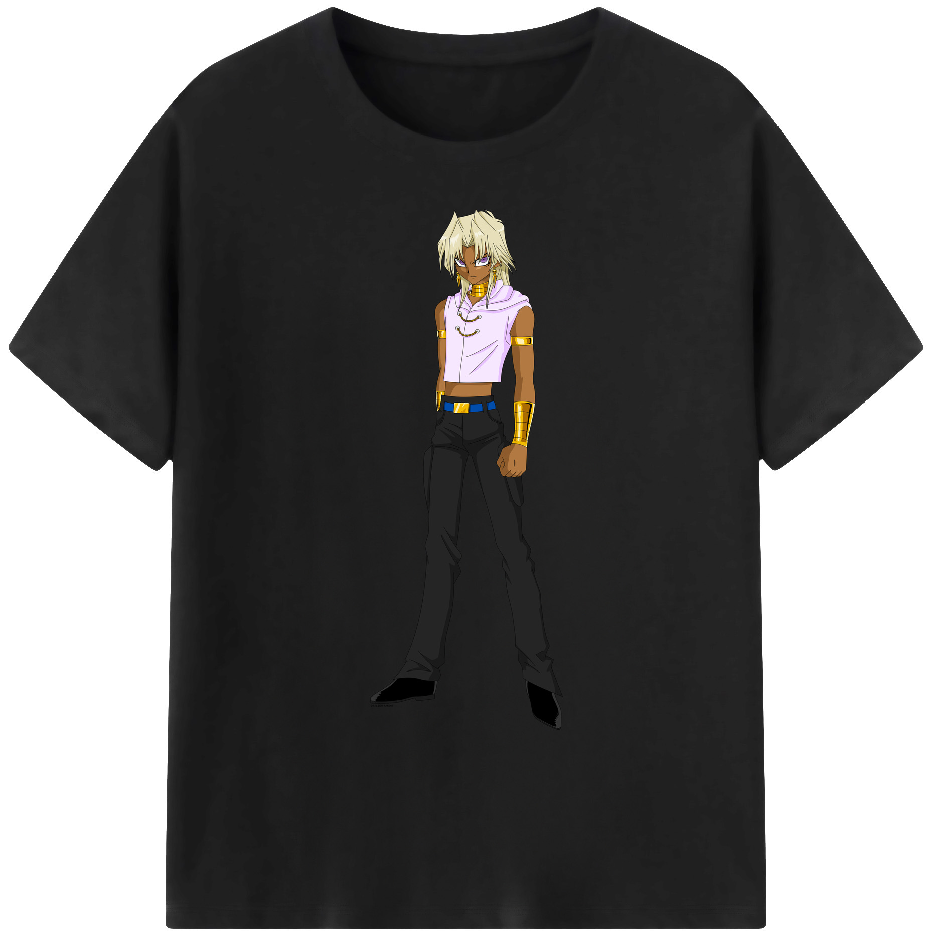 （画像用） 遊☆戯☆王 Yu-Gi-Oh! 綿100％ メンズ半袖Tシャツ｜肌触りやわらか＆通気性