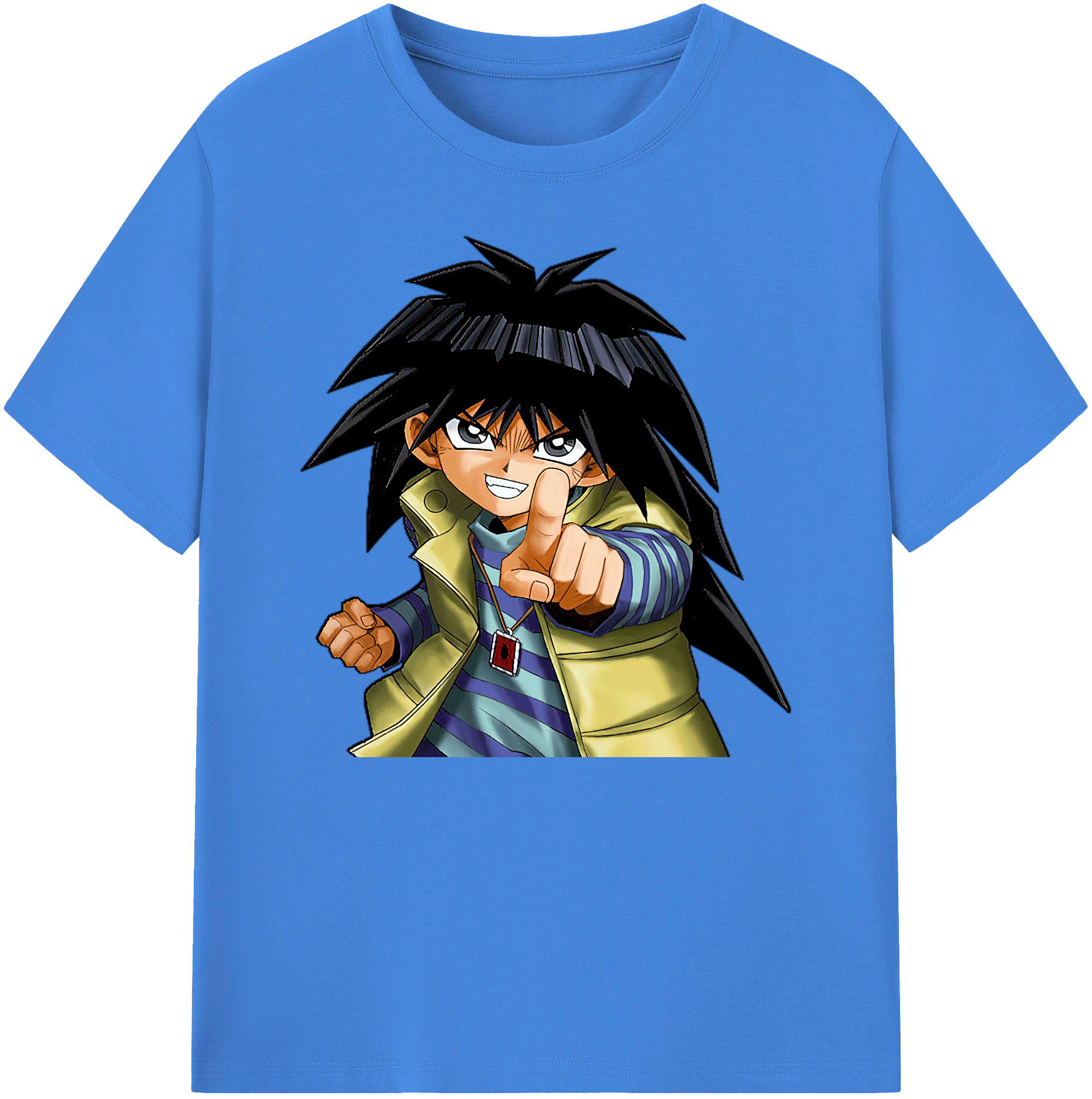（画像用） 遊☆戯☆王 Yu-Gi-Oh! 綿100％ メンズ半袖Tシャツ｜肌触りやわらか＆通気性