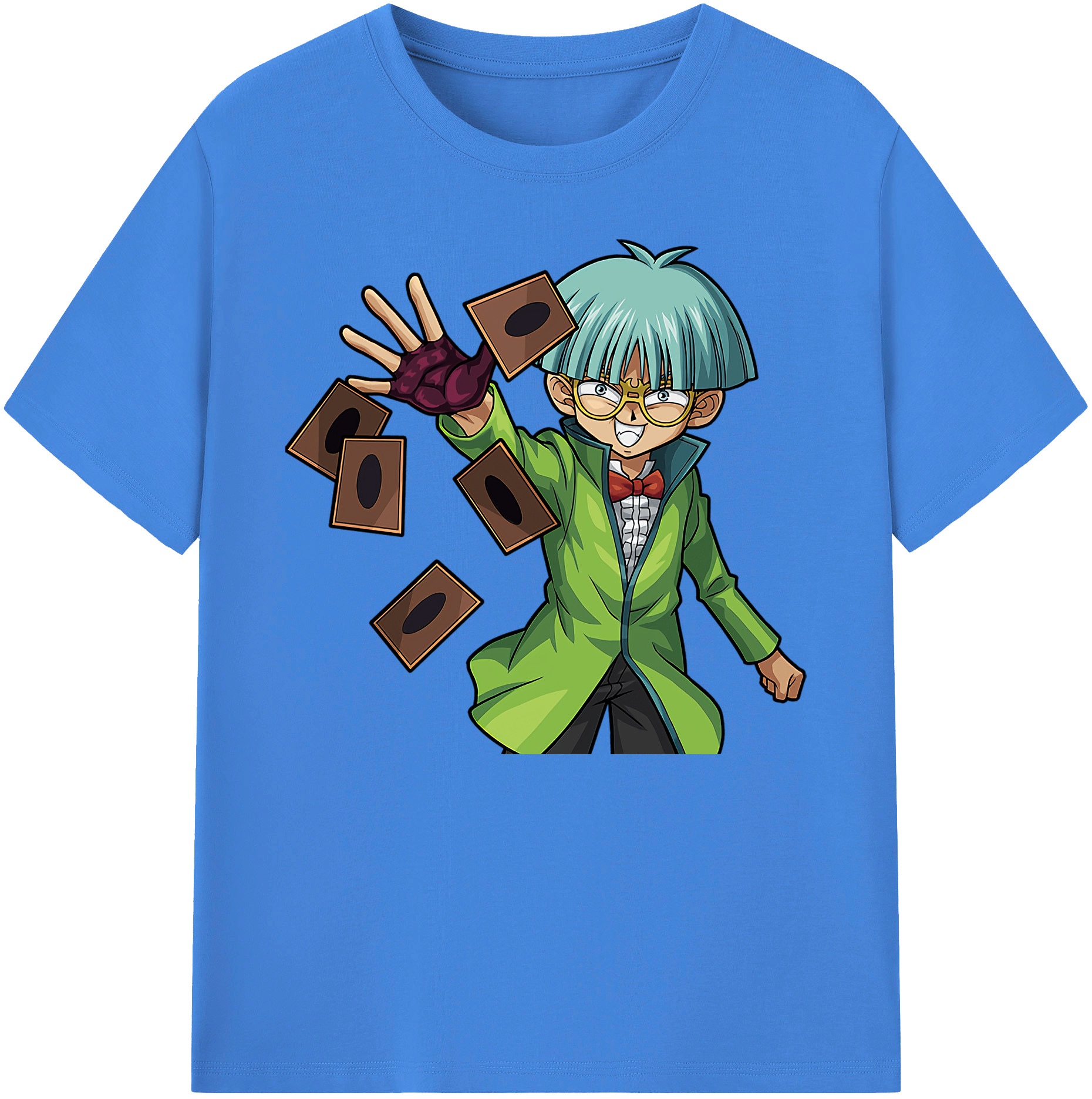 （画像用） 遊☆戯☆王 Yu-Gi-Oh! 綿100％ メンズ半袖Tシャツ｜肌触りやわらか＆通気性