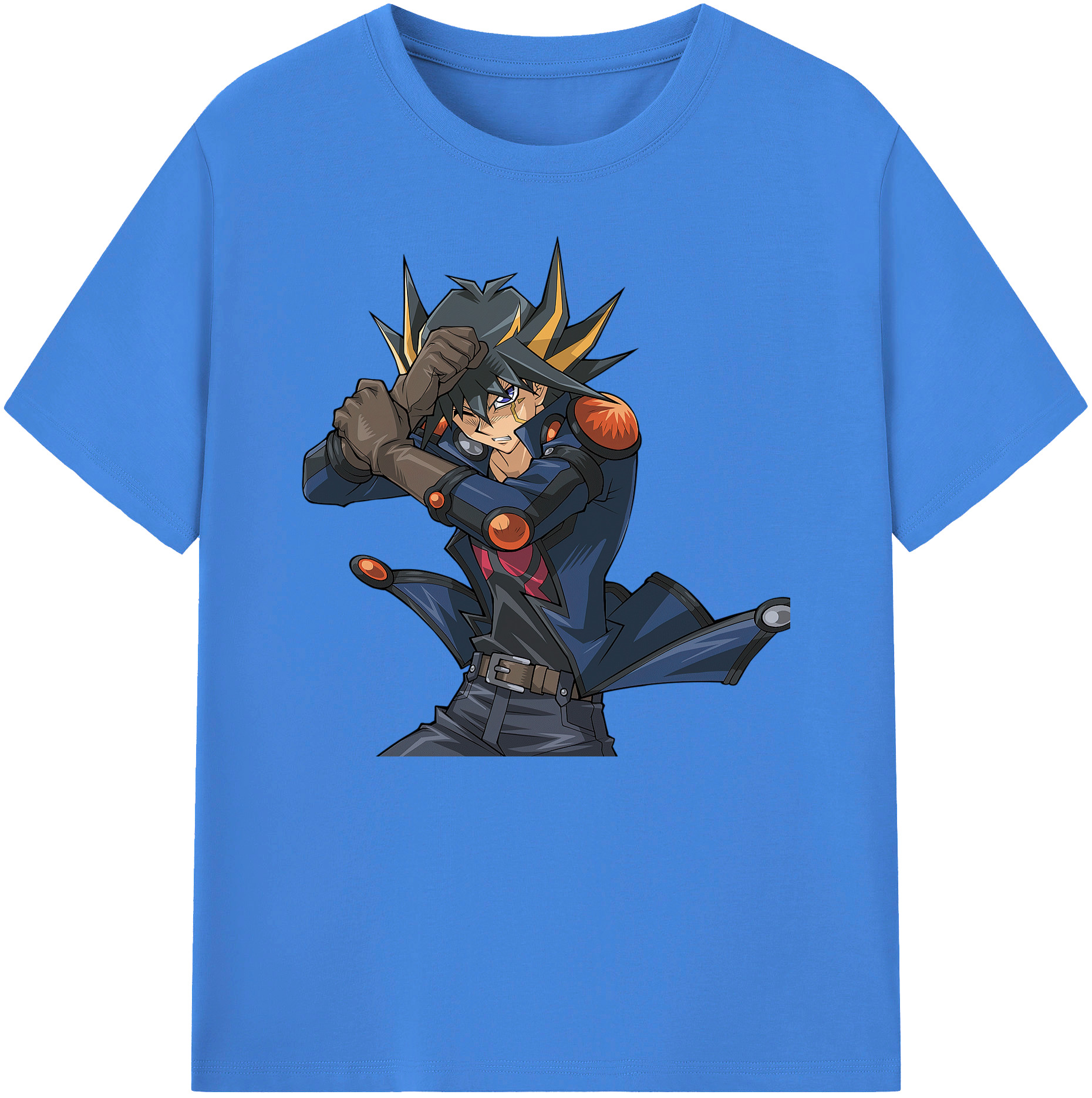 （画像用） 遊☆戯☆王 Yu-Gi-Oh! 綿100％ メンズ半袖Tシャツ｜肌触りやわらか＆通気性