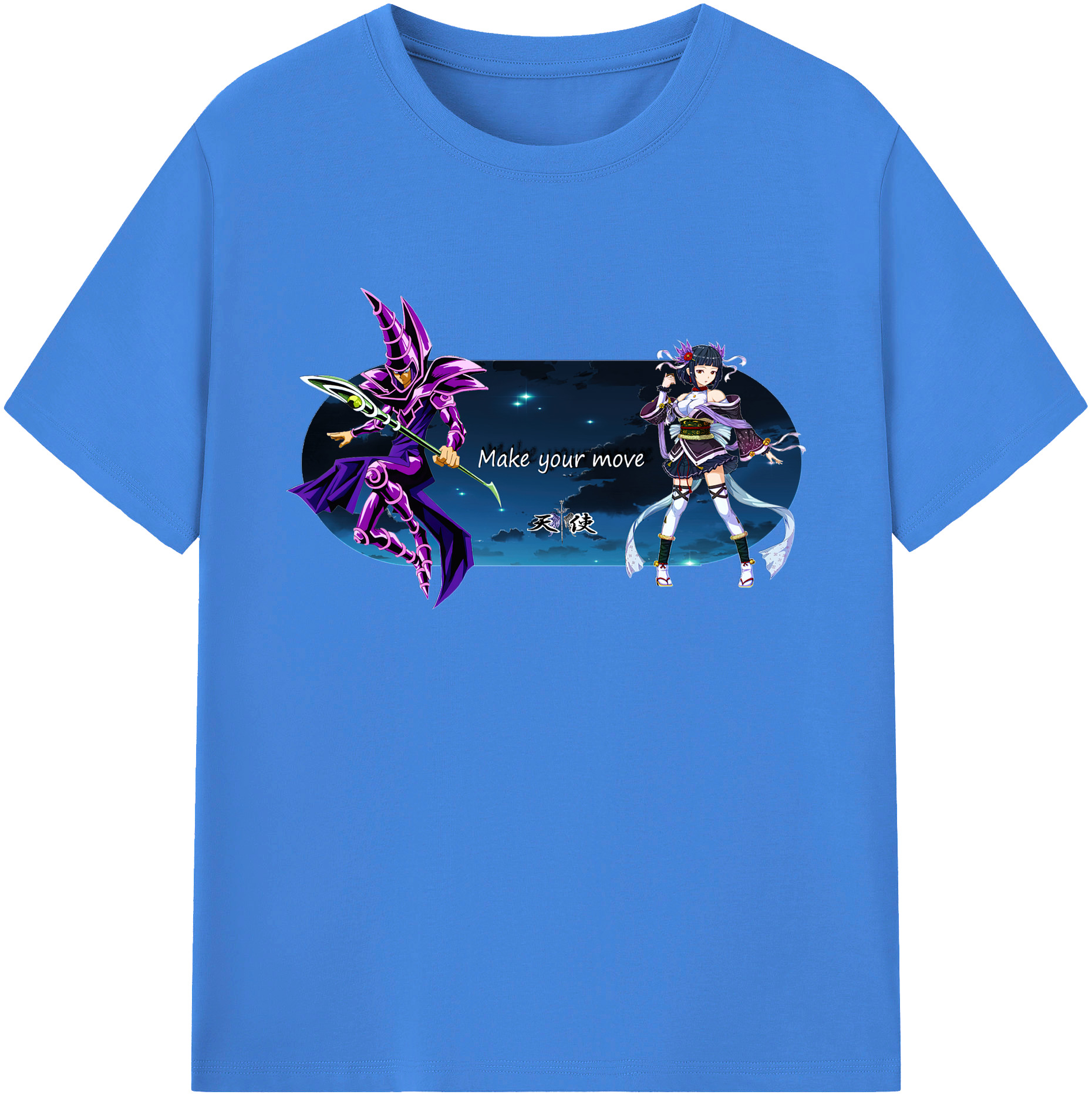 （画像用） 遊☆戯☆王 Yu-Gi-Oh! 綿100％ メンズ半袖Tシャツ｜肌触りやわらか＆通気性