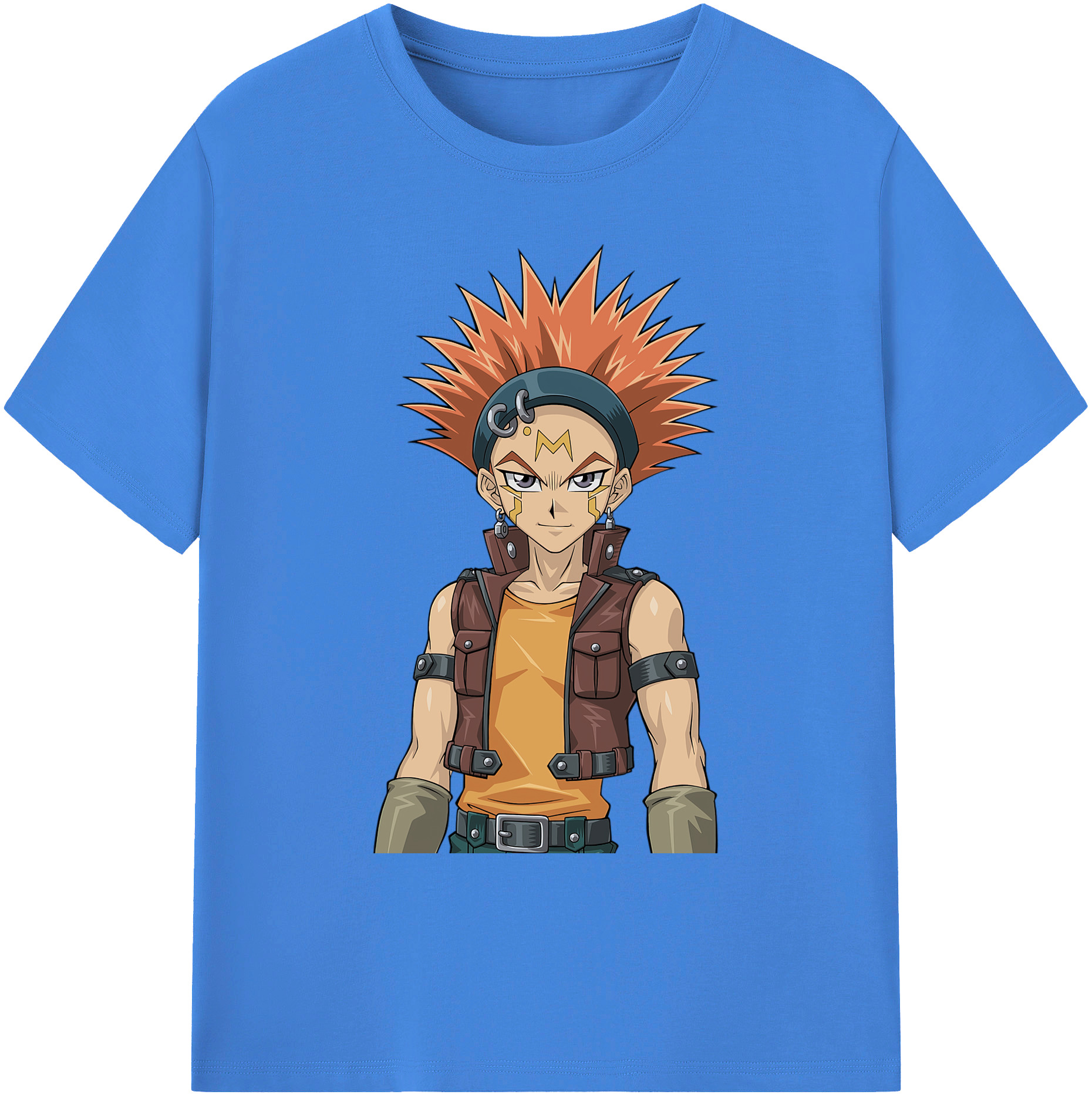 （画像用） 遊☆戯☆王 Yu-Gi-Oh! 綿100％ メンズ半袖Tシャツ｜肌触りやわらか＆通気性