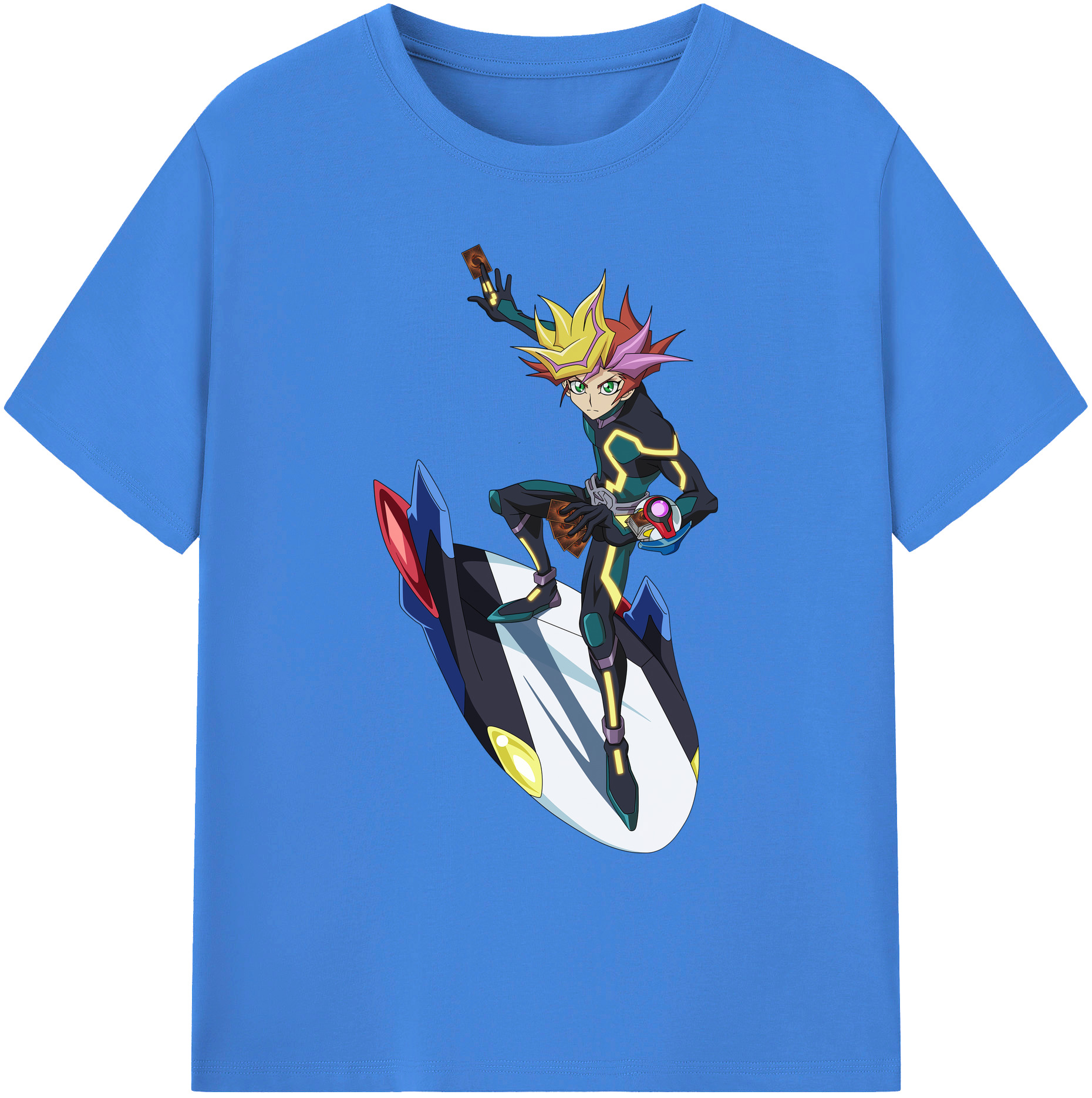 （画像用） 遊☆戯☆王 Yu-Gi-Oh! 綿100％ メンズ半袖Tシャツ｜肌触りやわらか＆通気性
