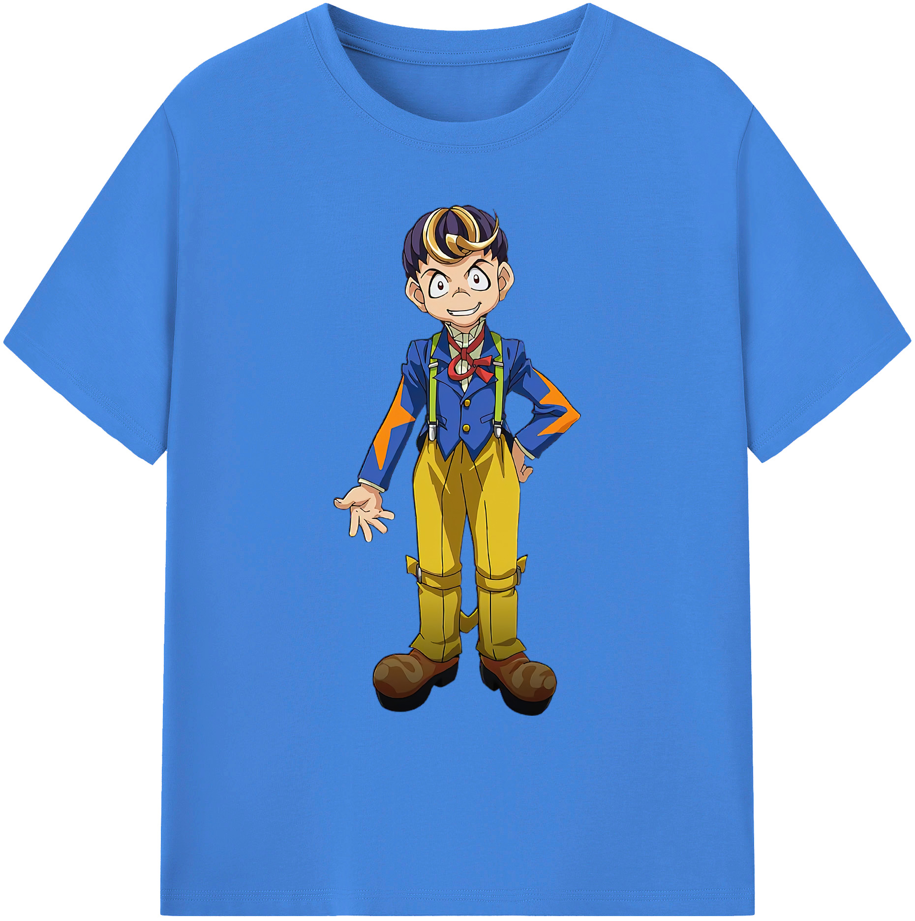 （画像用） 遊☆戯☆王 Yu-Gi-Oh! 綿100％ メンズ半袖Tシャツ｜肌触りやわらか＆通気性