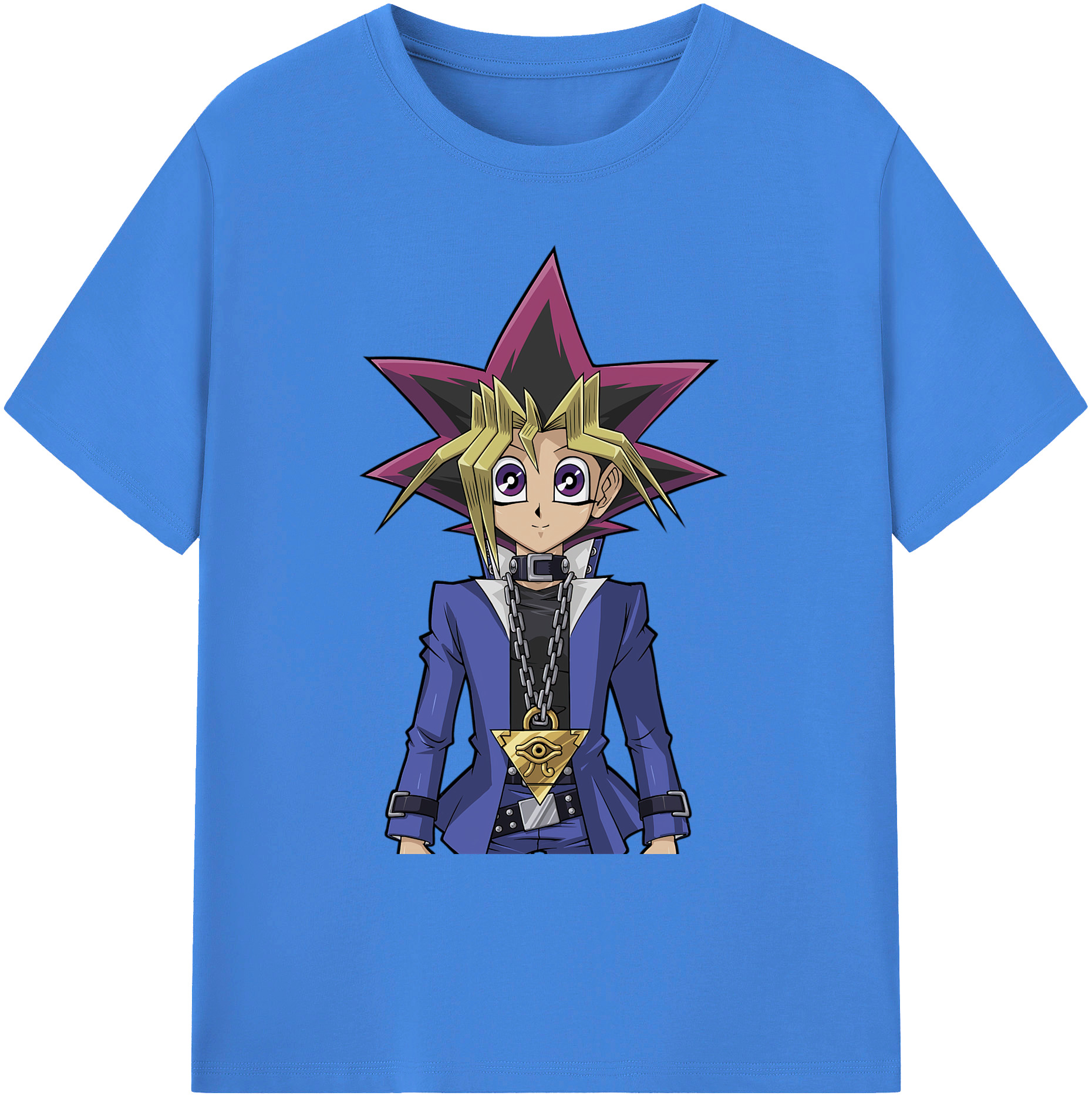 （画像用） 遊☆戯☆王 Yu-Gi-Oh! 綿100％ メンズ半袖Tシャツ｜肌触りやわらか＆通気性