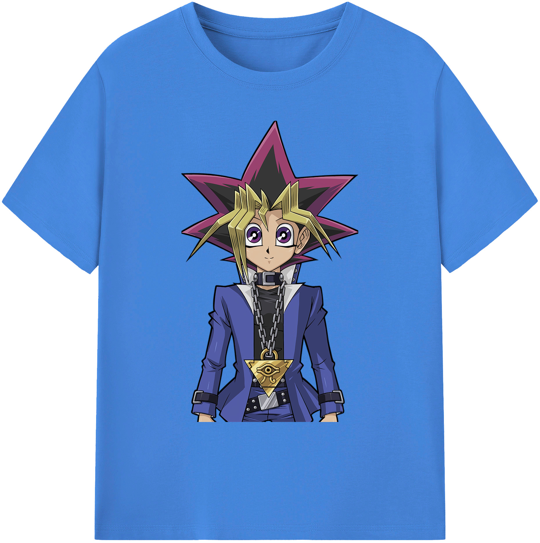（画像用） 遊☆戯☆王 Yu-Gi-Oh! 綿100％ メンズ半袖Tシャツ｜肌触りやわらか＆通気性