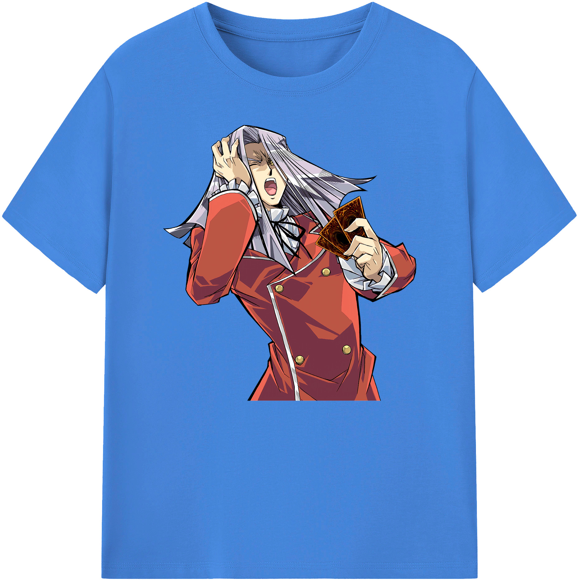 （画像用） 遊☆戯☆王 Yu-Gi-Oh! 綿100％ メンズ半袖Tシャツ｜肌触りやわらか＆通気性