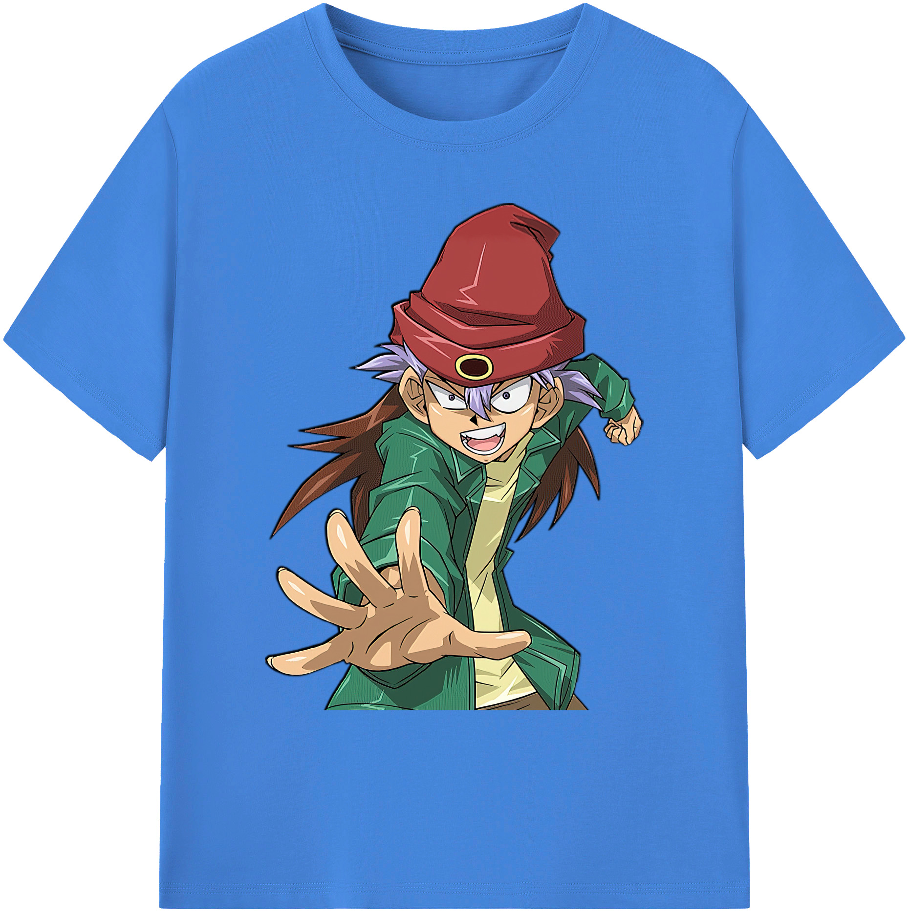（画像用） 遊☆戯☆王 Yu-Gi-Oh! 綿100％ メンズ半袖Tシャツ｜肌触りやわらか＆通気性