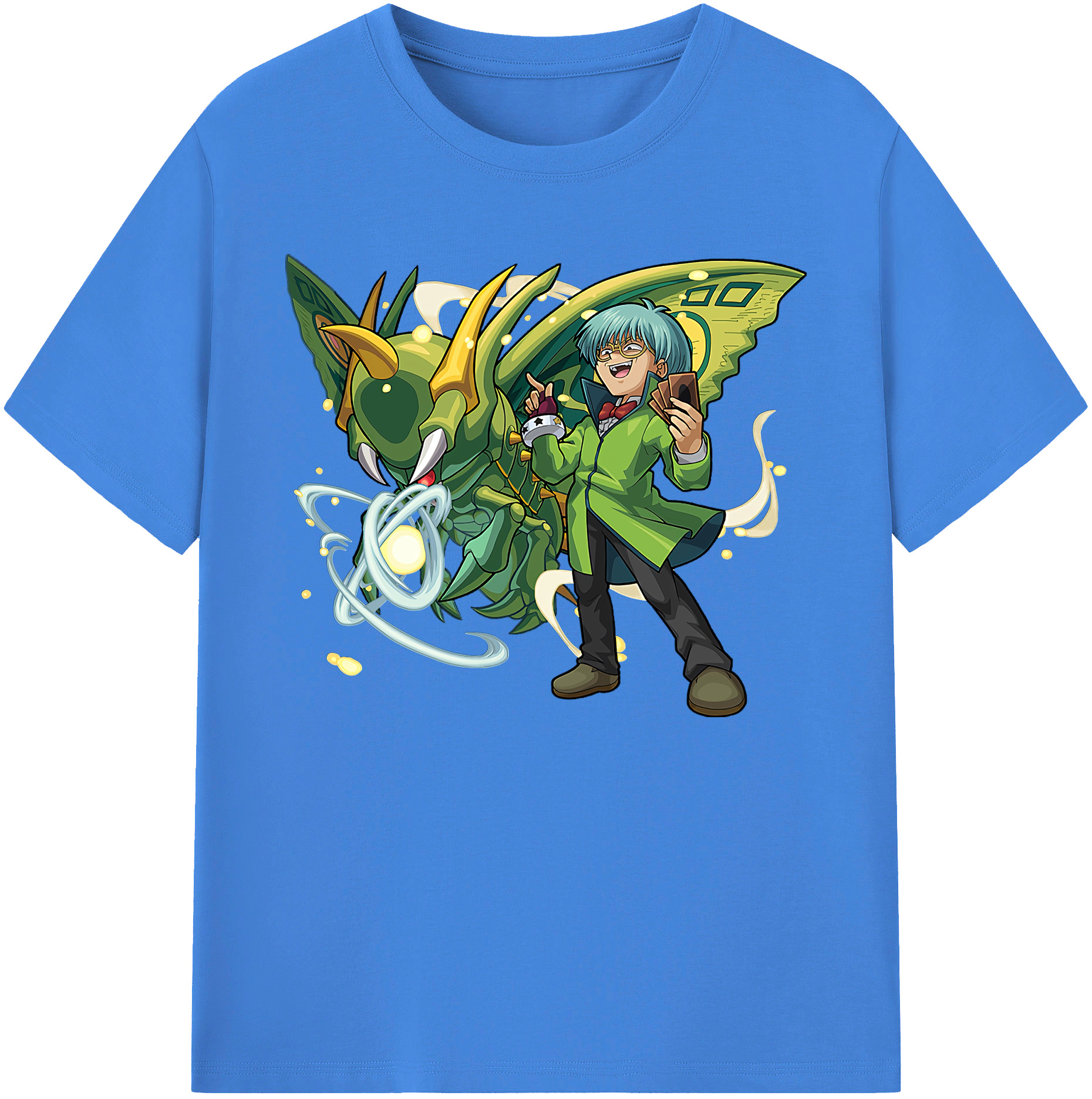 （画像用） 遊☆戯☆王 Yu-Gi-Oh! 綿100％ メンズ半袖Tシャツ｜肌触りやわらか＆通気性