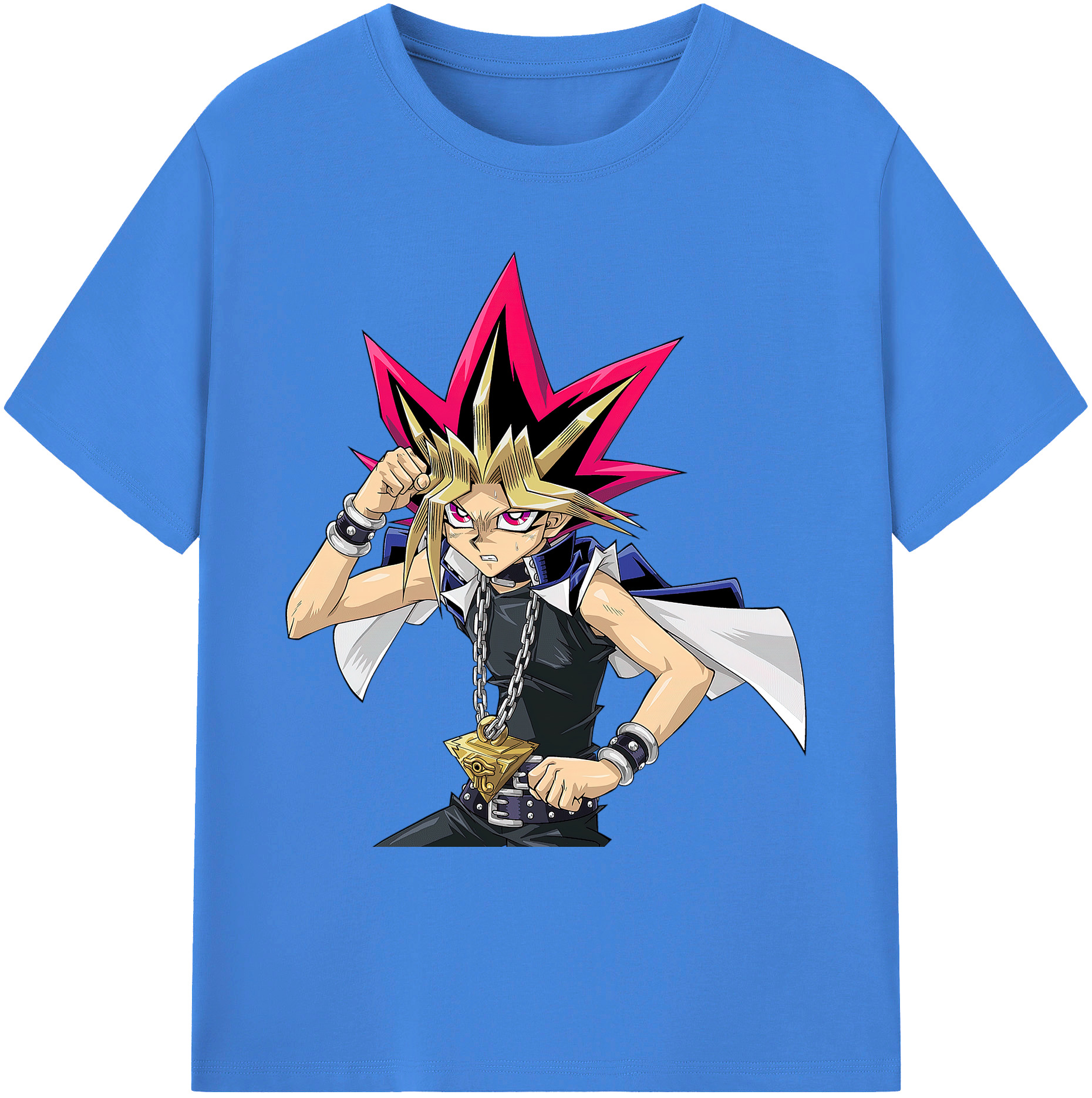 （画像用） 遊☆戯☆王 Yu-Gi-Oh! 綿100％ メンズ半袖Tシャツ｜肌触りやわらか＆通気性