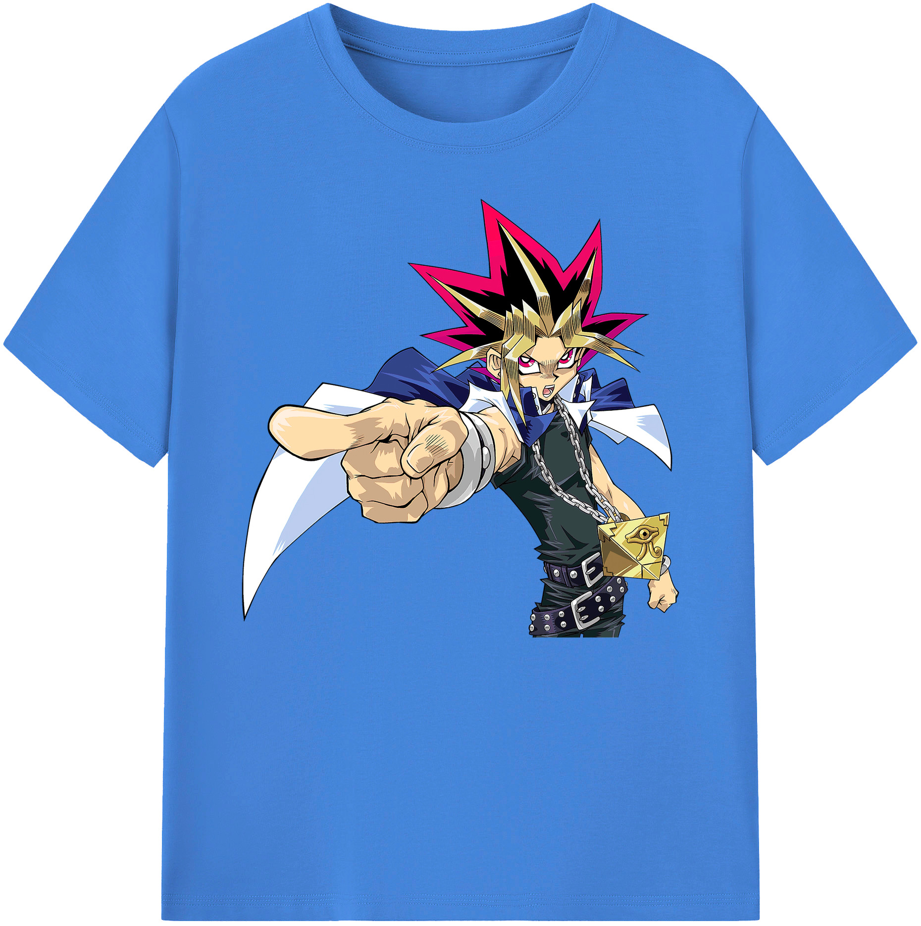 （画像用） 遊☆戯☆王 Yu-Gi-Oh! 綿100％ メンズ半袖Tシャツ｜肌触りやわらか＆通気性