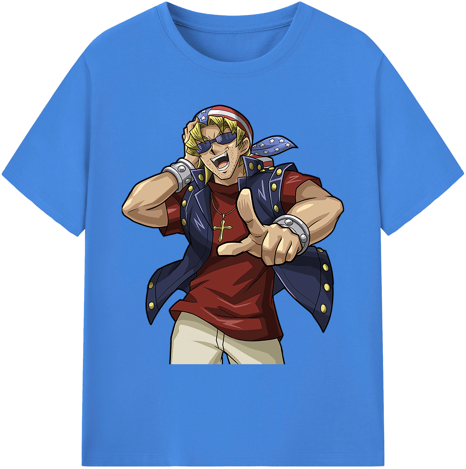 （画像用） 遊☆戯☆王 Yu-Gi-Oh! 綿100％ メンズ半袖Tシャツ｜肌触りやわらか＆通気性