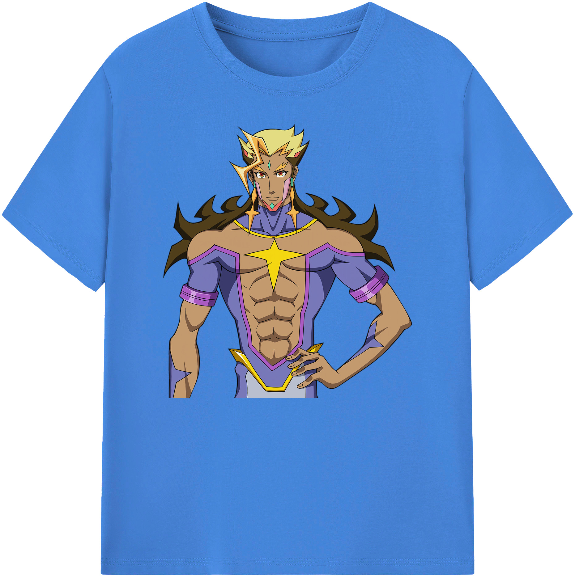（画像用） 遊☆戯☆王 Yu-Gi-Oh! 綿100％ メンズ半袖Tシャツ｜肌触りやわらか＆通気性