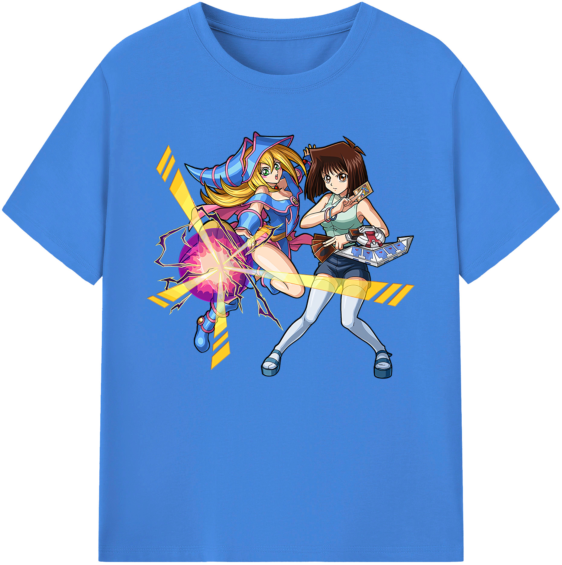 （画像用） 遊☆戯☆王 Yu-Gi-Oh! 綿100％ メンズ半袖Tシャツ｜肌触りやわらか＆通気性