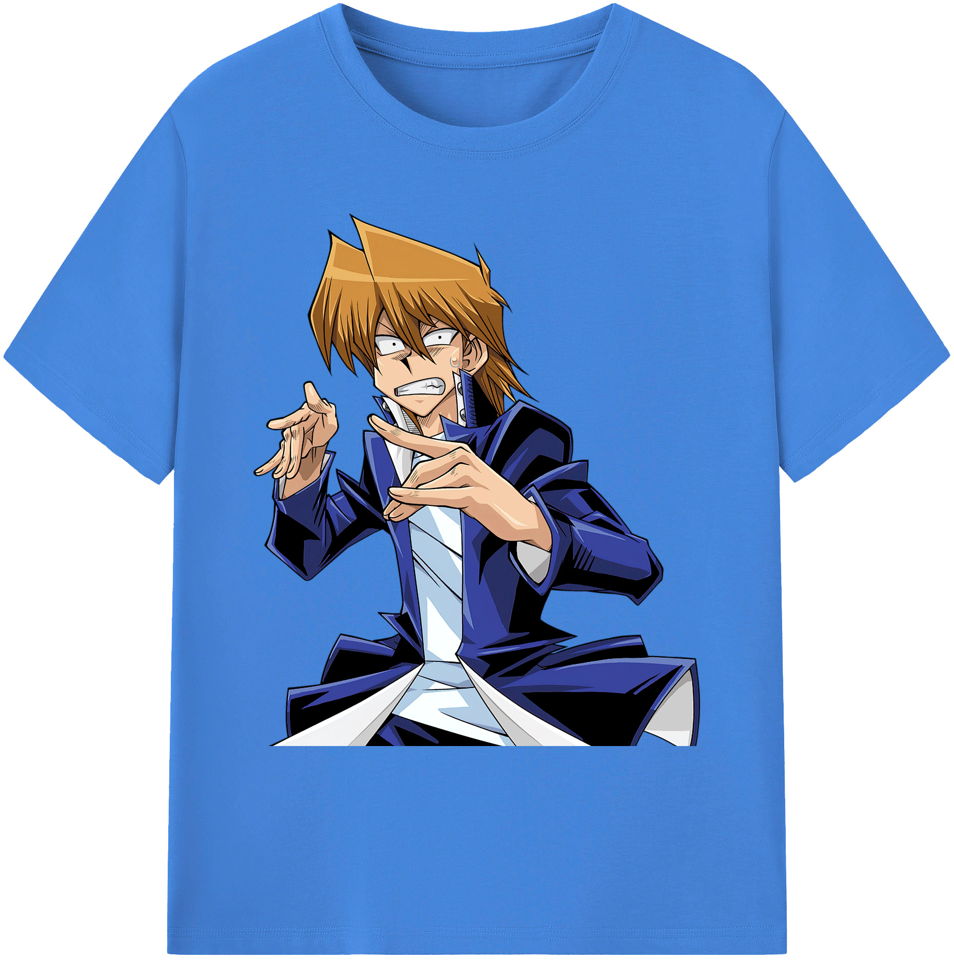 （画像用） 遊☆戯☆王 Yu-Gi-Oh! 綿100％ メンズ半袖Tシャツ｜肌触りやわらか＆通気性