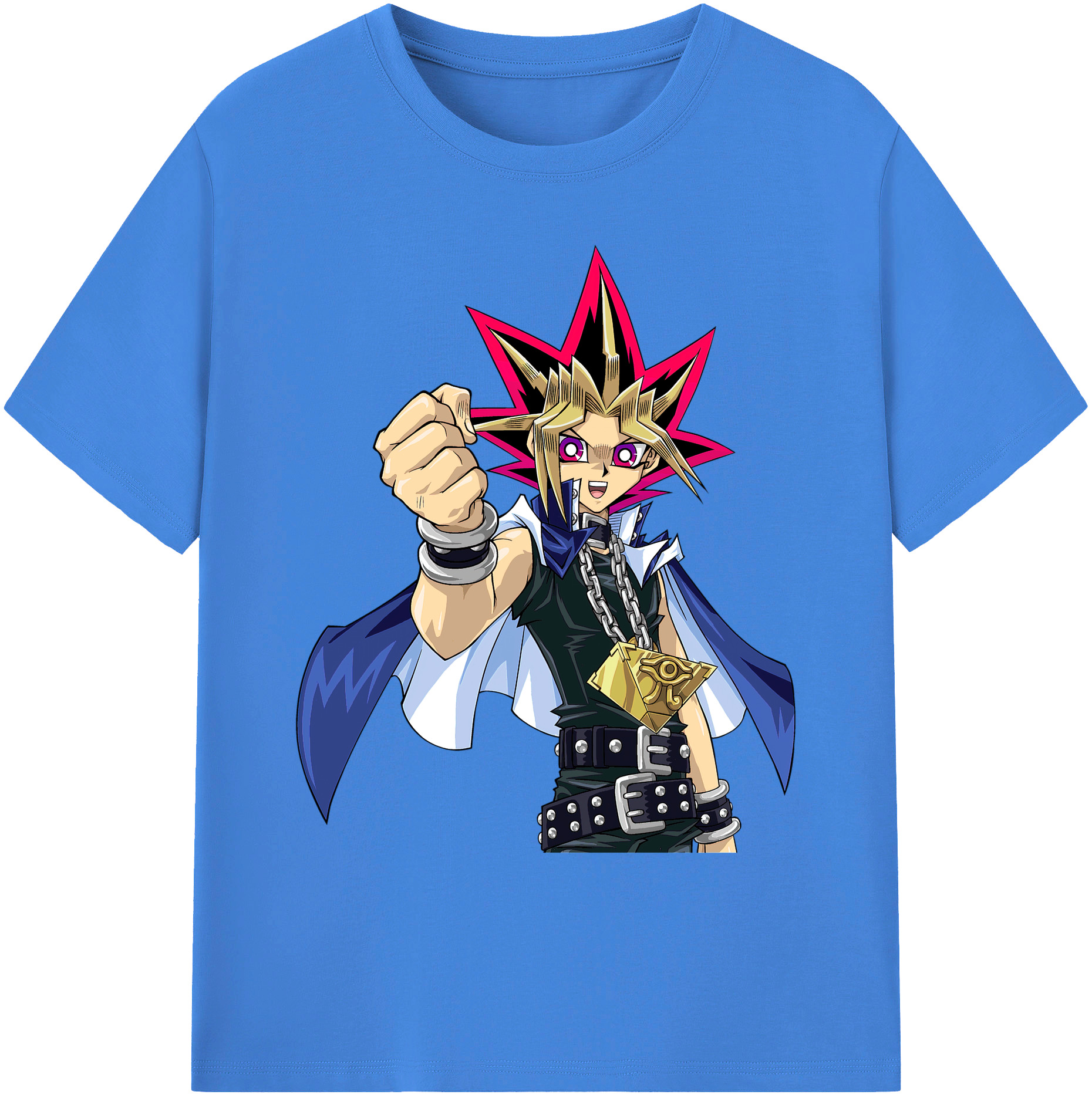 （画像用） 遊☆戯☆王 Yu-Gi-Oh! 綿100％ メンズ半袖Tシャツ｜肌触りやわらか＆通気性