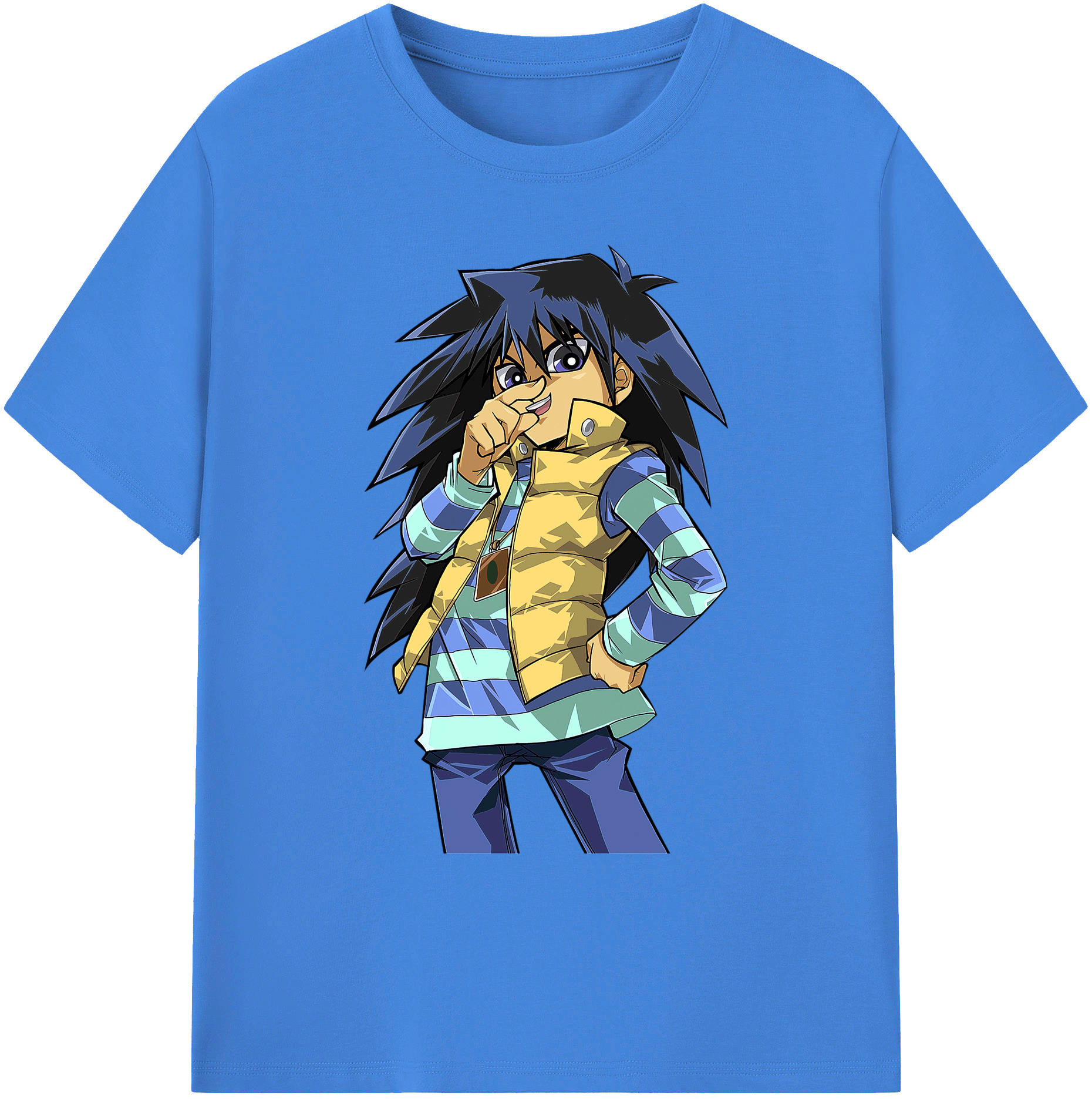 （画像用） 遊☆戯☆王 Yu-Gi-Oh! 綿100％ メンズ半袖Tシャツ｜肌触りやわらか＆通気性