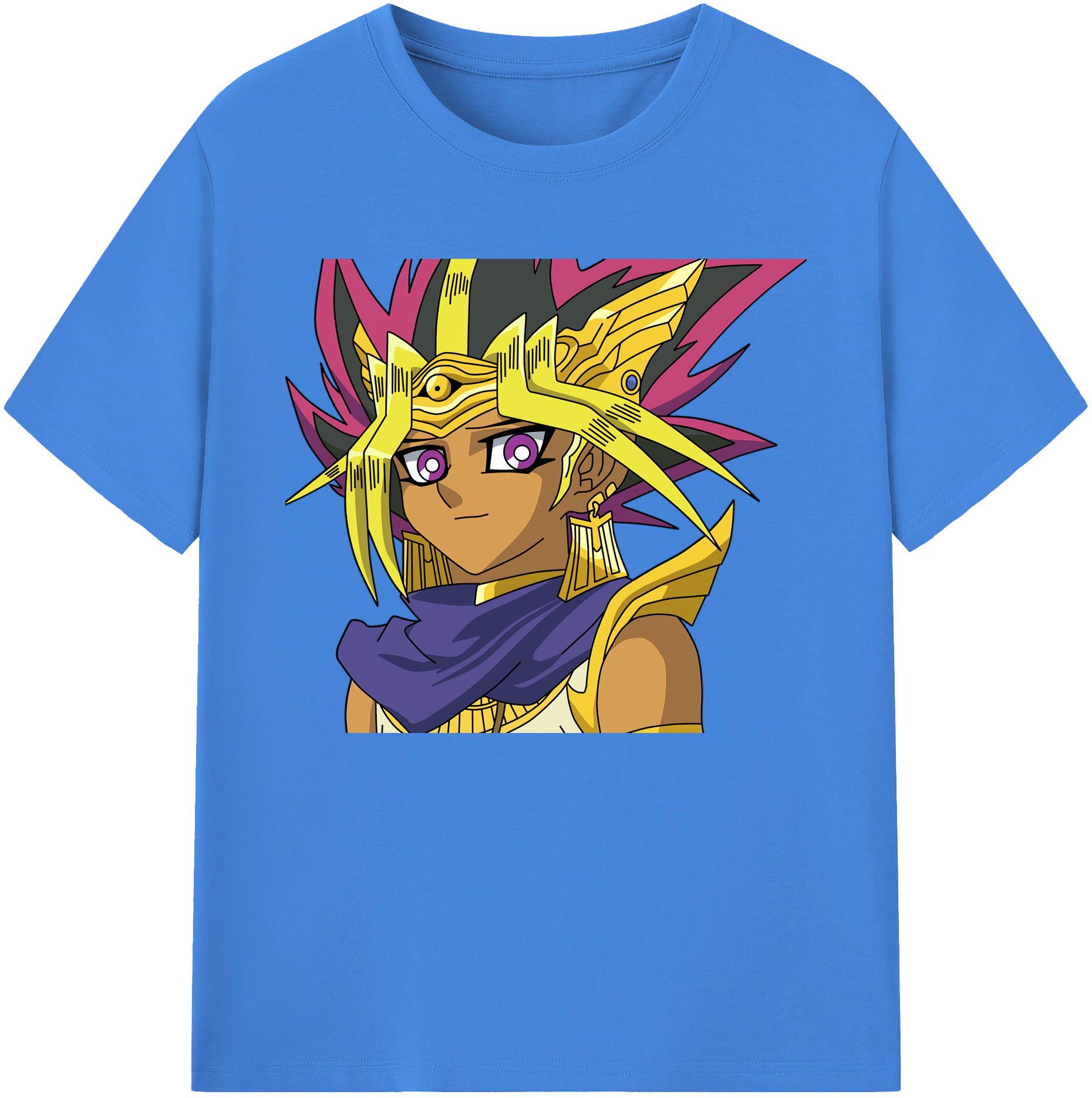 （画像用） 遊☆戯☆王 Yu-Gi-Oh! 綿100％ メンズ半袖Tシャツ｜肌触りやわらか＆通気性