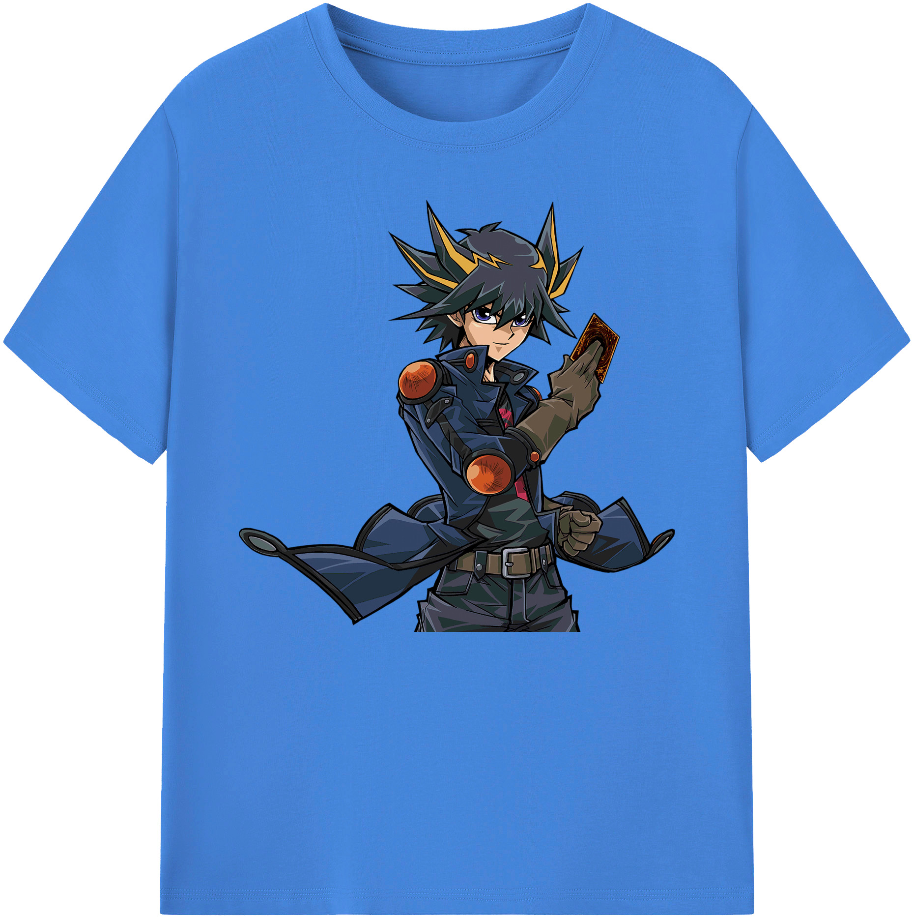 （画像用） 遊☆戯☆王 Yu-Gi-Oh! 綿100％ メンズ半袖Tシャツ｜肌触りやわらか＆通気性