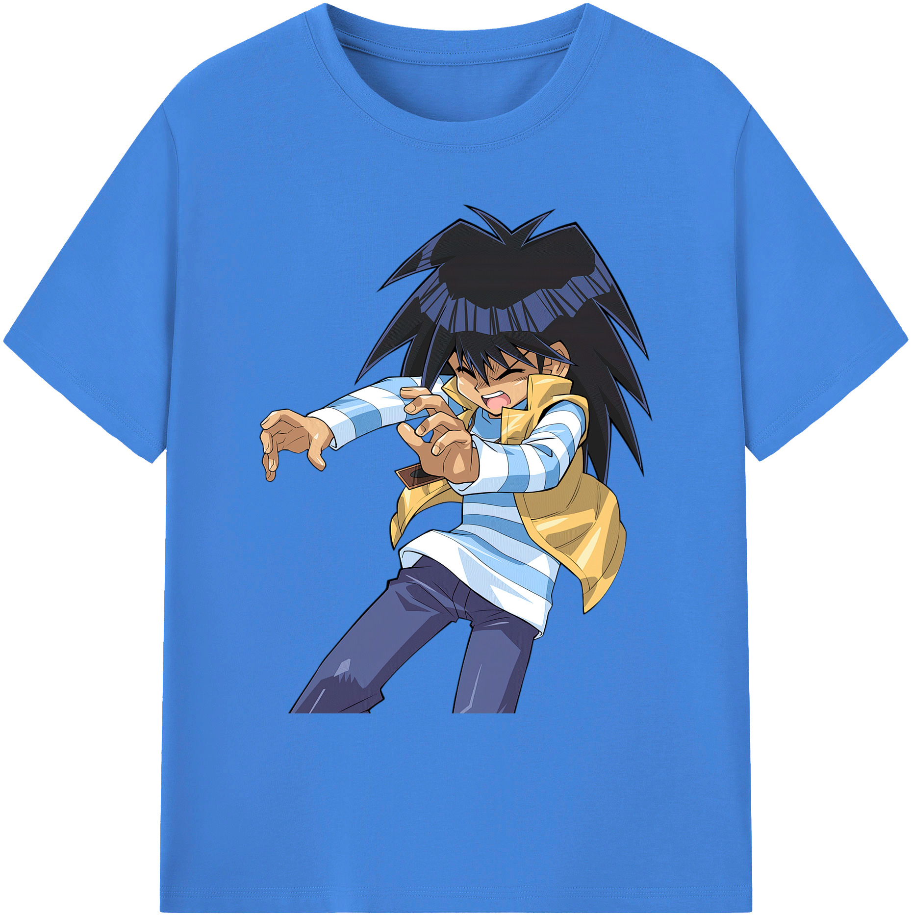 （画像用） 遊☆戯☆王 Yu-Gi-Oh! 綿100％ メンズ半袖Tシャツ｜肌触りやわらか＆通気性