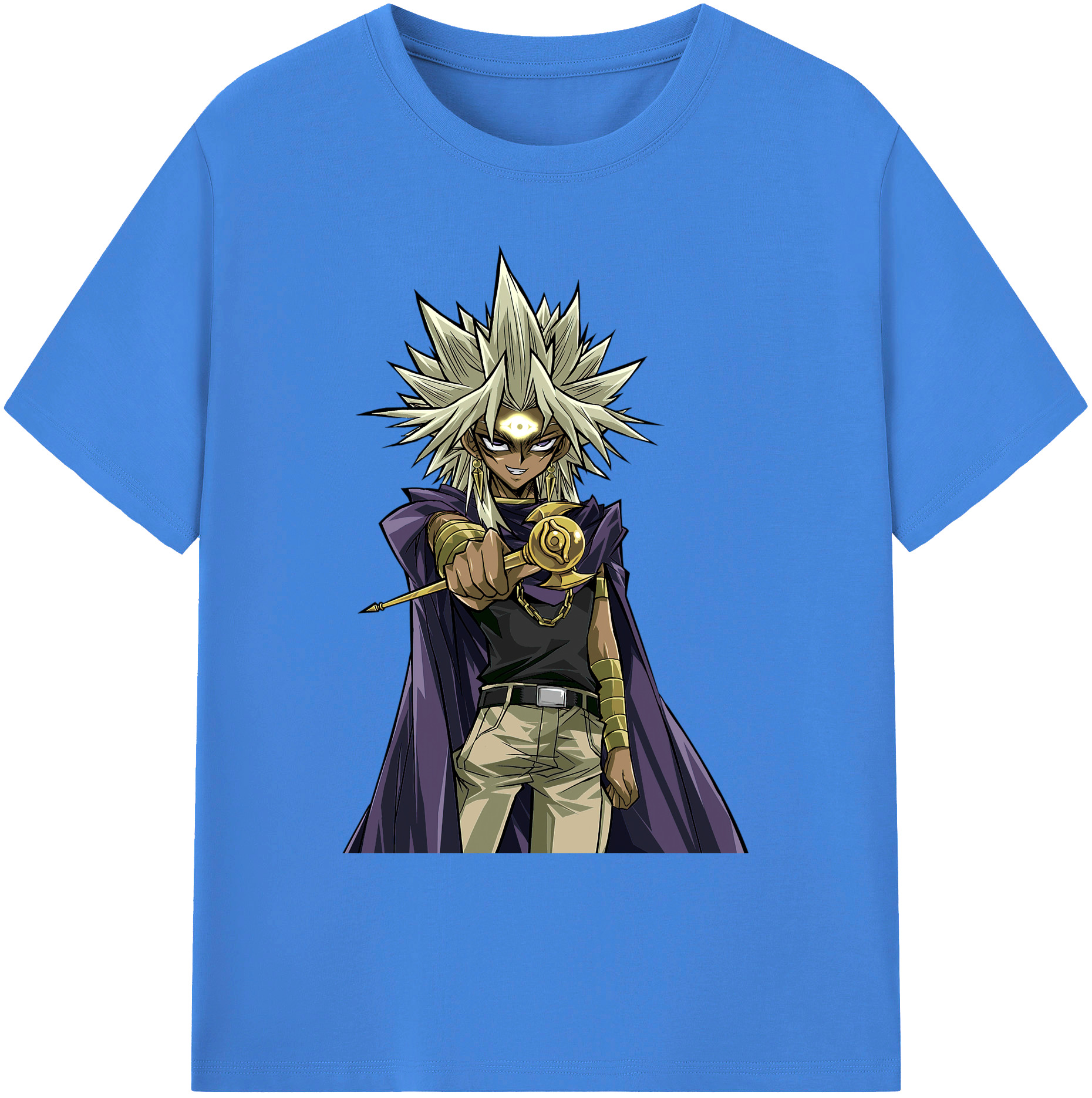 （画像用） 遊☆戯☆王 Yu-Gi-Oh! 綿100％ メンズ半袖Tシャツ｜肌触りやわらか＆通気性