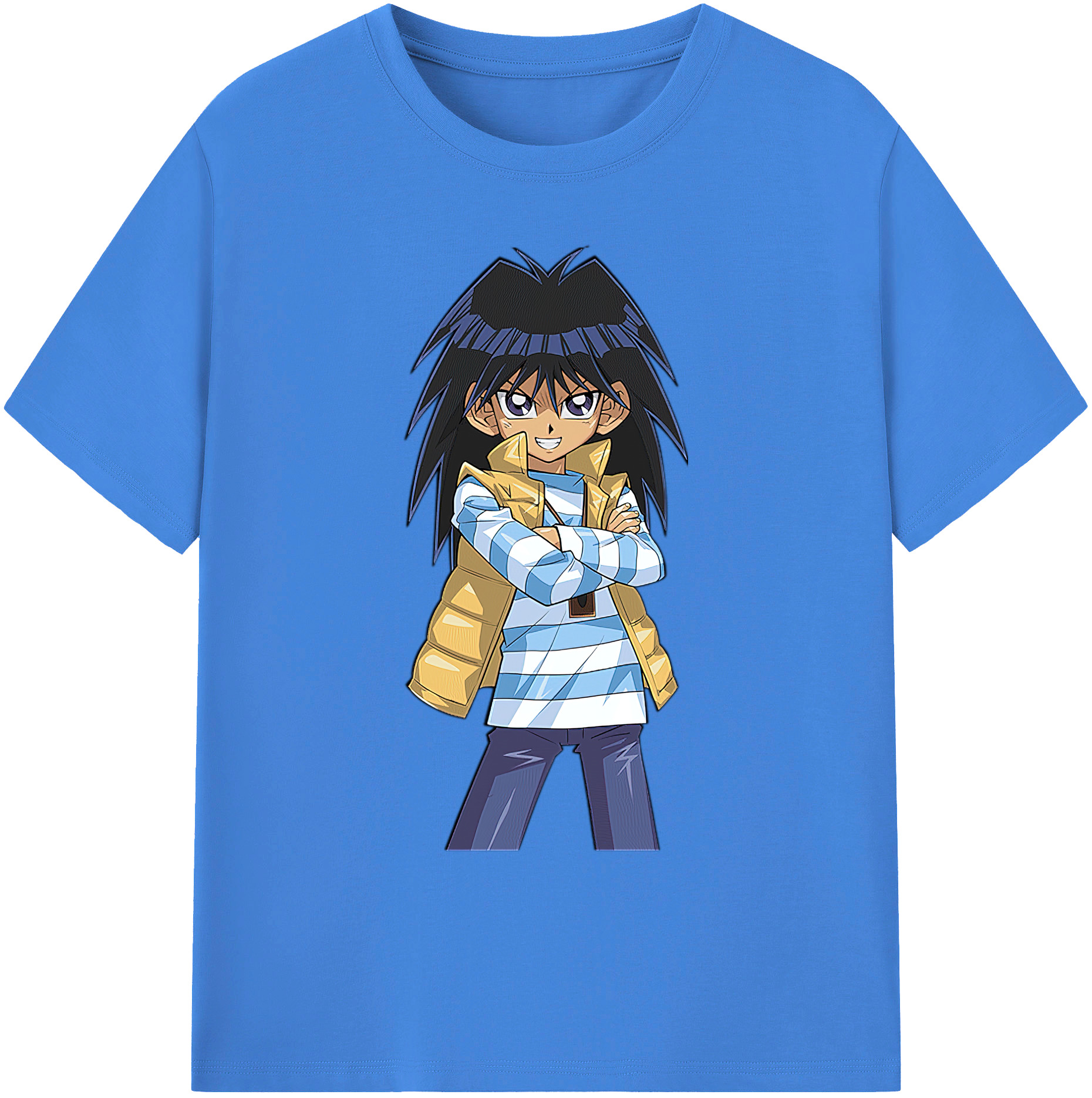 （画像用） 遊☆戯☆王 Yu-Gi-Oh! 綿100％ メンズ半袖Tシャツ｜肌触りやわらか＆通気性