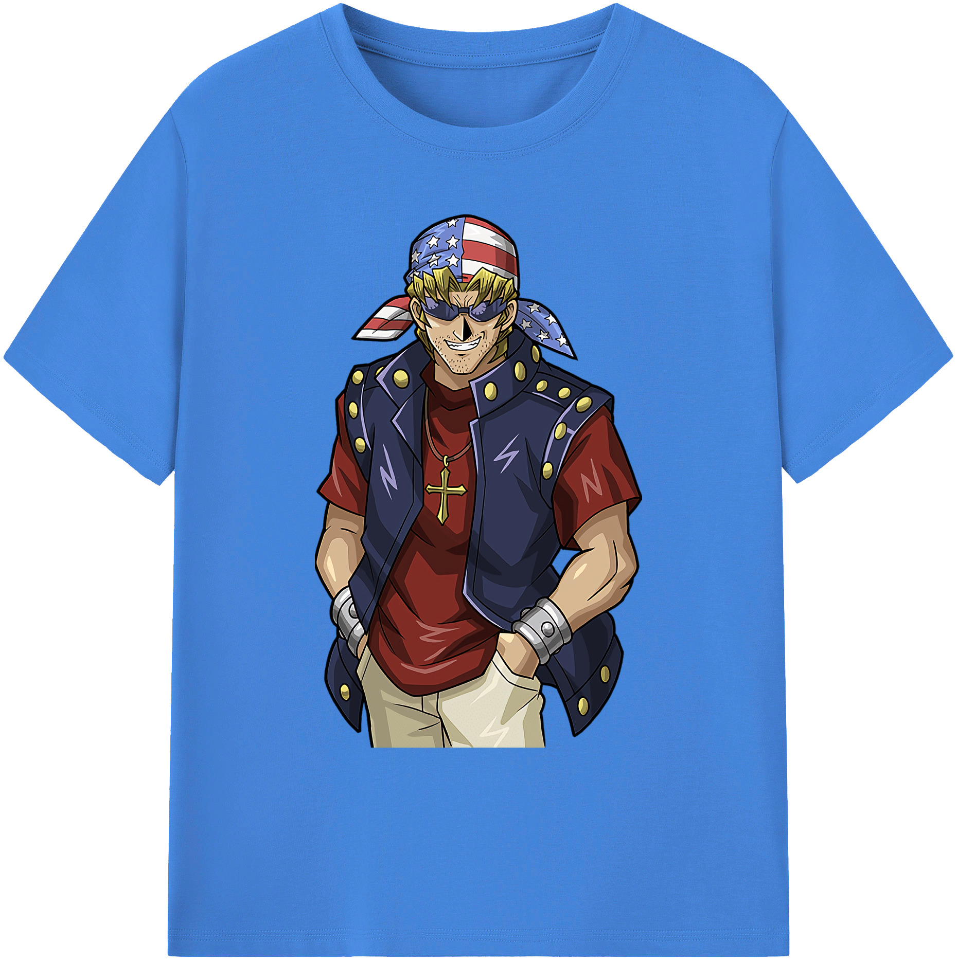 （画像用） 遊☆戯☆王 Yu-Gi-Oh! 綿100％ メンズ半袖Tシャツ｜肌触りやわらか＆通気性