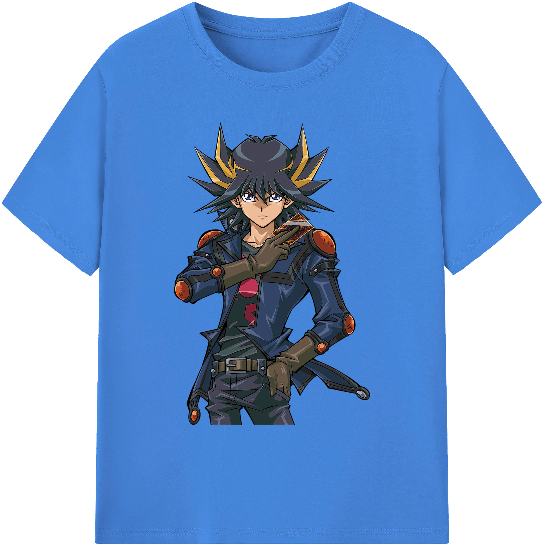 （画像用） 遊☆戯☆王 Yu-Gi-Oh! 綿100％ メンズ半袖Tシャツ｜肌触りやわらか＆通気性