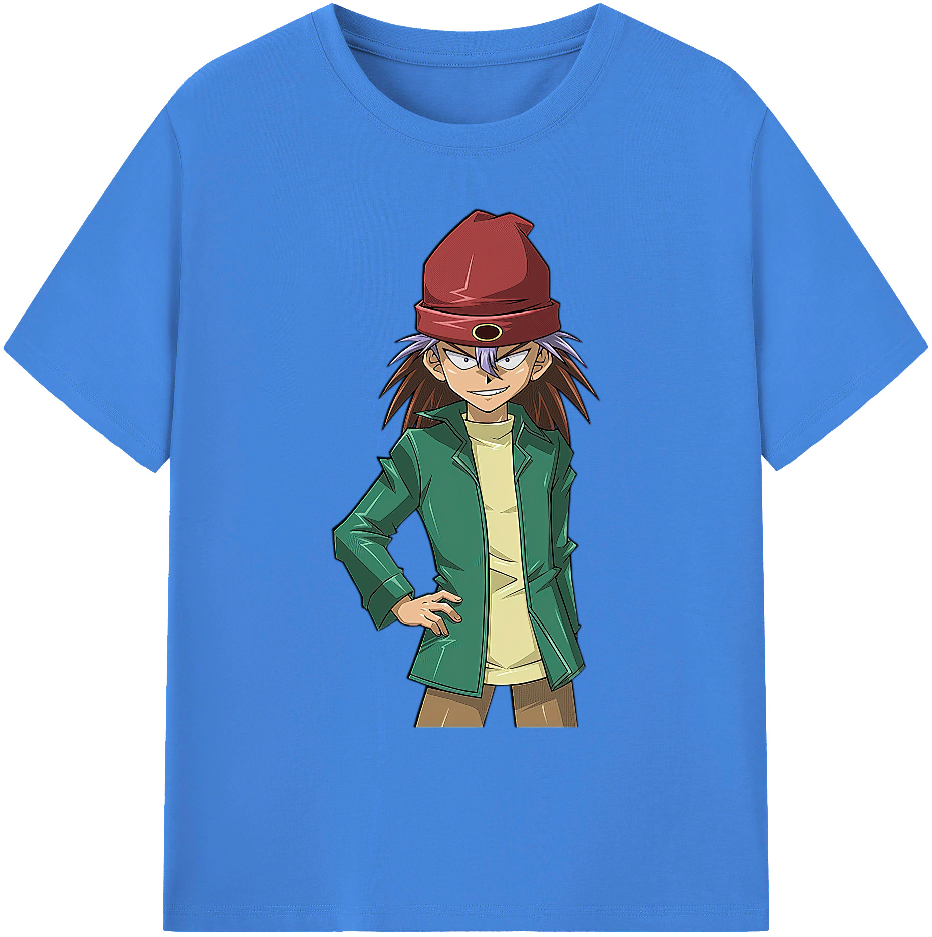 （画像用） 遊☆戯☆王 Yu-Gi-Oh! 綿100％ メンズ半袖Tシャツ｜肌触りやわらか＆通気性