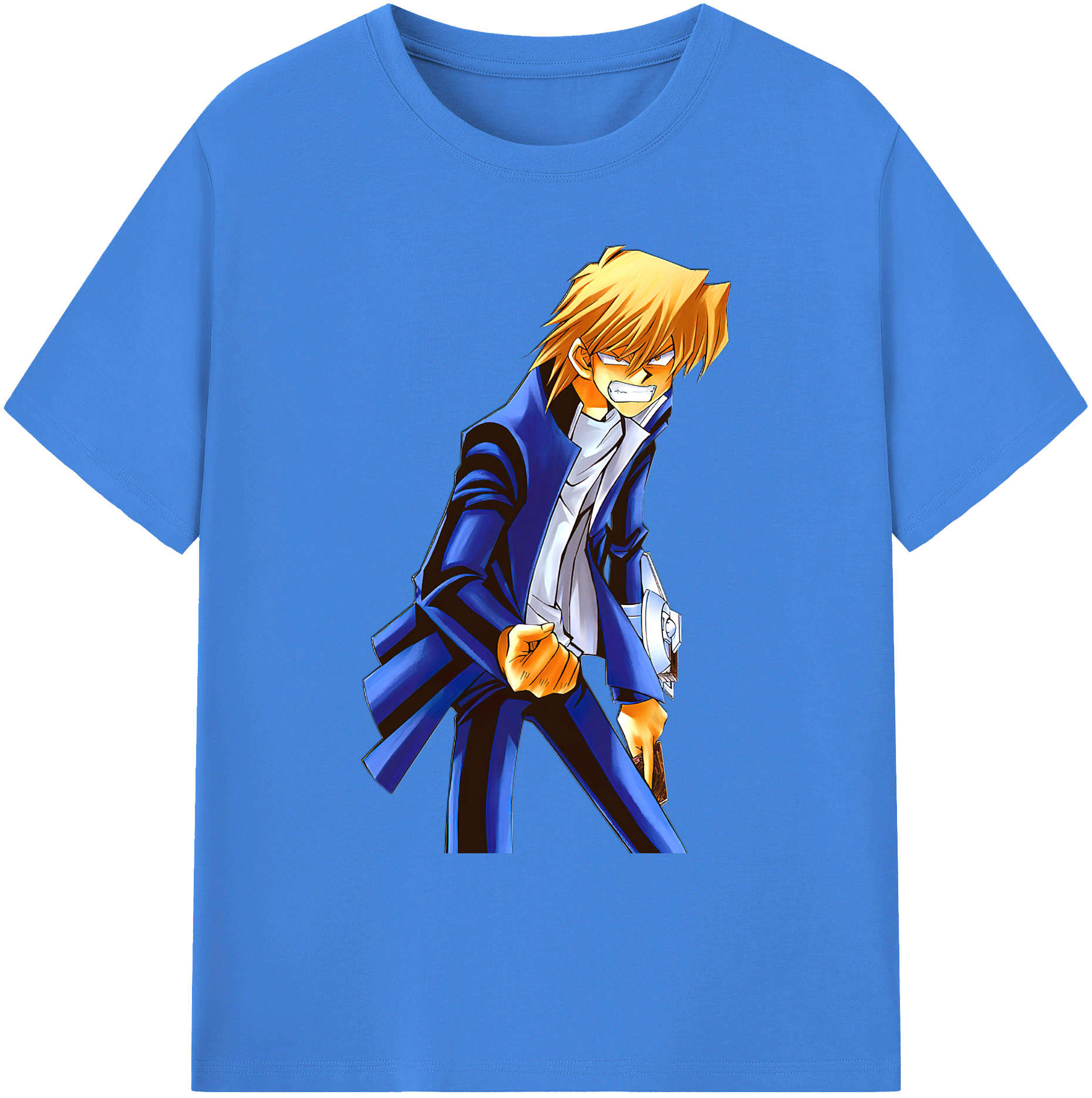 （画像用） 遊☆戯☆王 Yu-Gi-Oh! 綿100％ メンズ半袖Tシャツ｜肌触りやわらか＆通気性