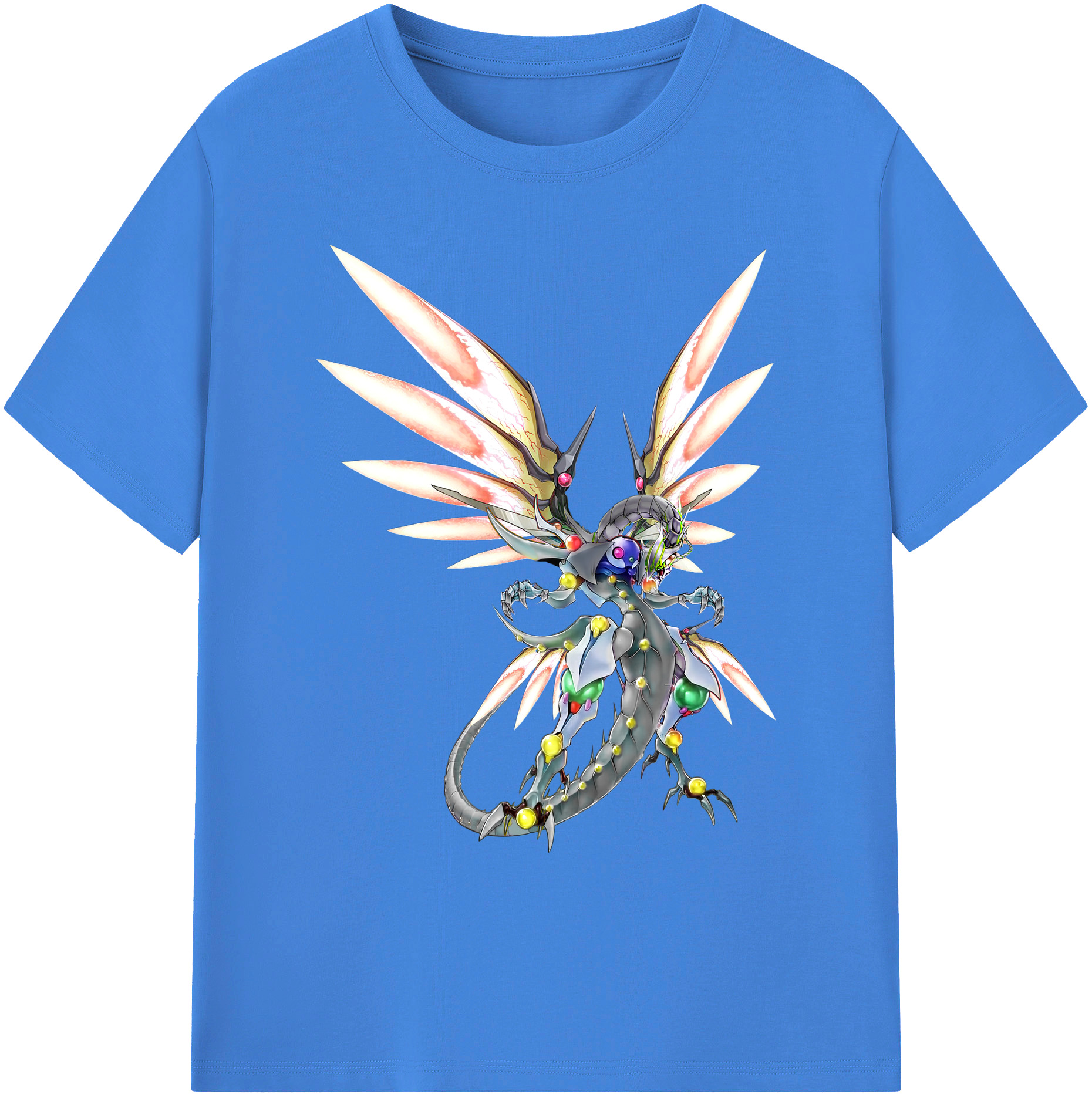 （画像用） 遊☆戯☆王 Yu-Gi-Oh! 綿100％ メンズ半袖Tシャツ｜肌触りやわらか＆通気性