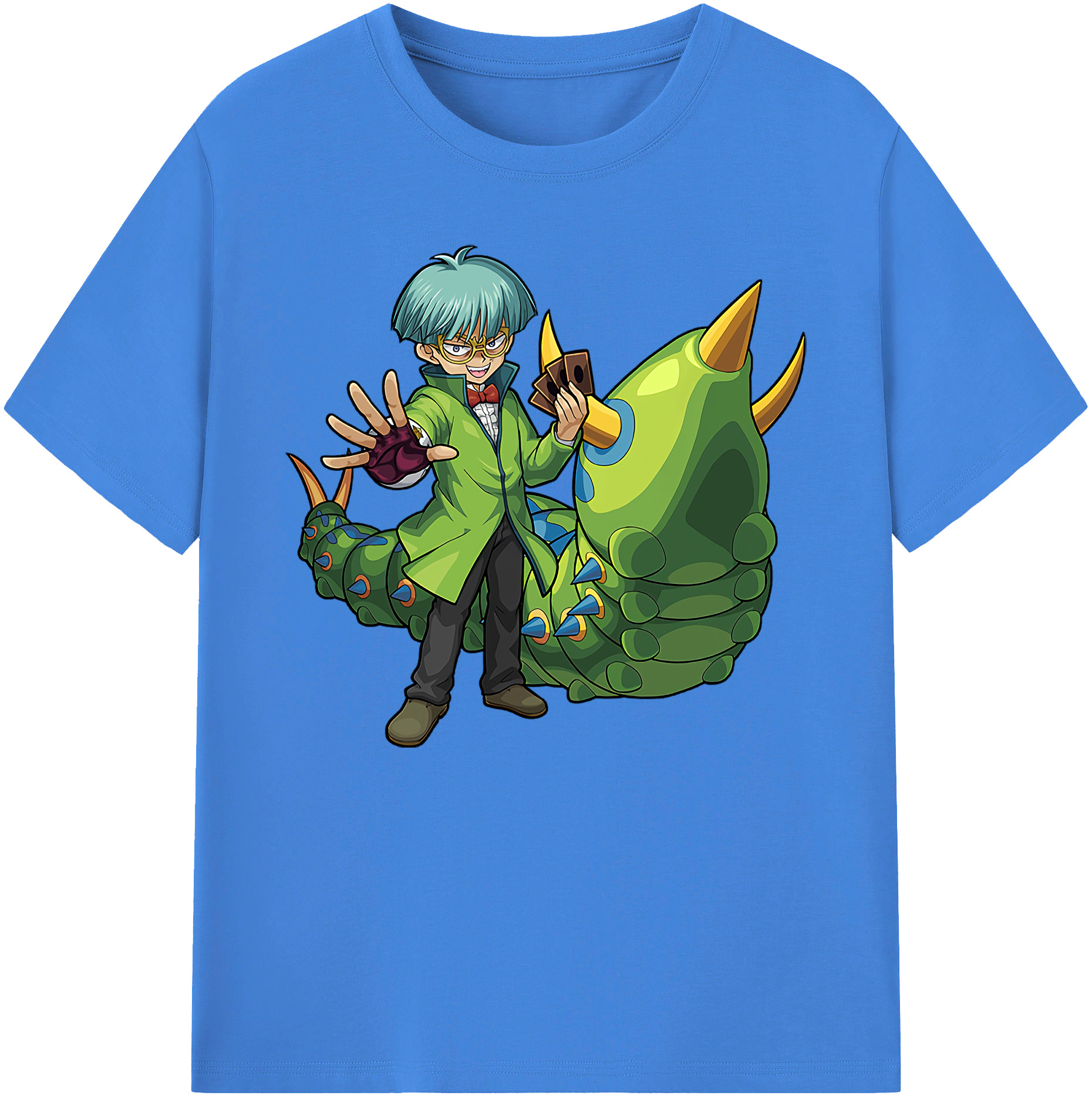 （画像用） 遊☆戯☆王 Yu-Gi-Oh! 綿100％ メンズ半袖Tシャツ｜肌触りやわらか＆通気性