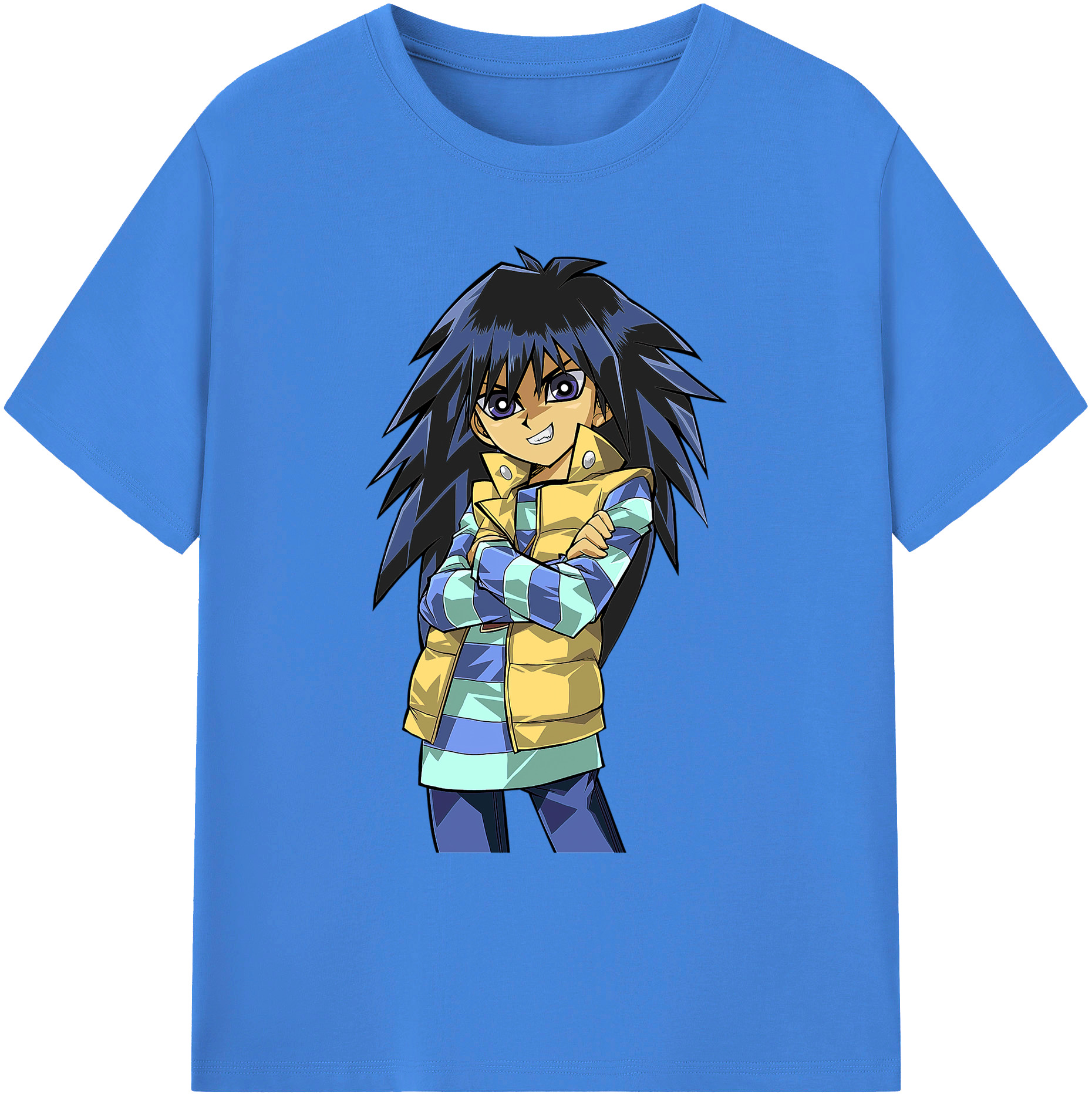 （画像用） 遊☆戯☆王 Yu-Gi-Oh! 綿100％ メンズ半袖Tシャツ｜肌触りやわらか＆通気性