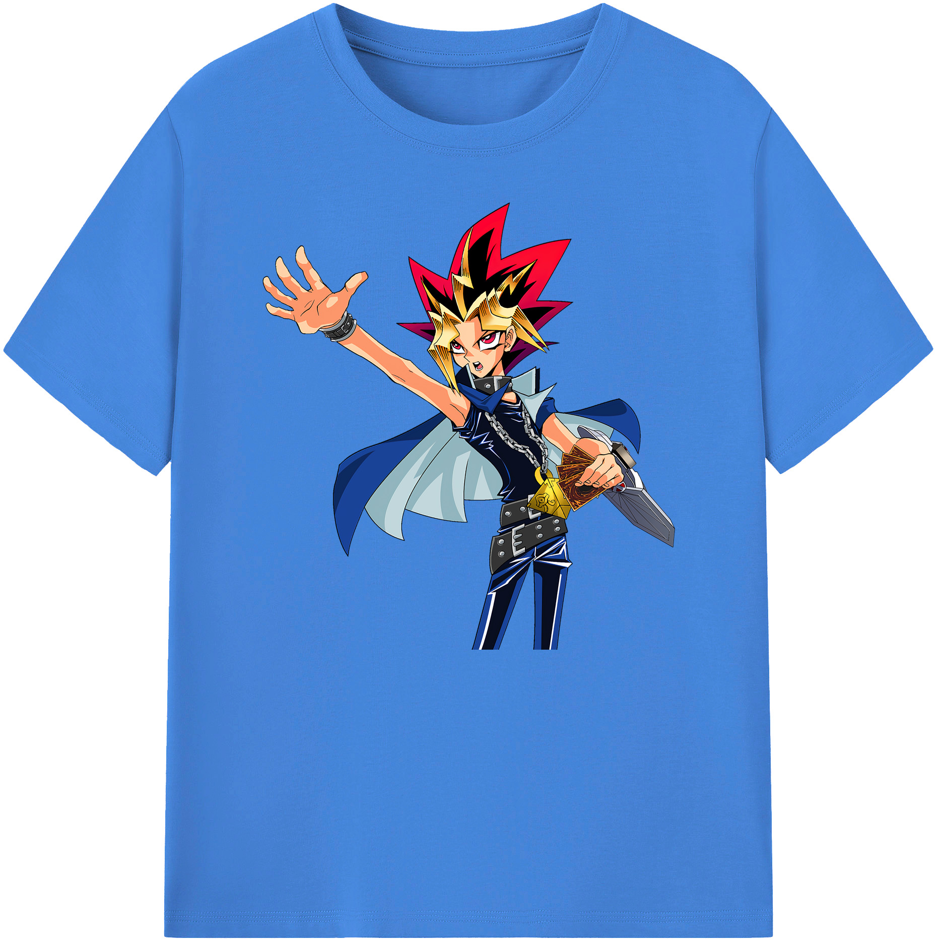 （画像用） 遊☆戯☆王 Yu-Gi-Oh! 綿100％ メンズ半袖Tシャツ｜肌触りやわらか＆通気性