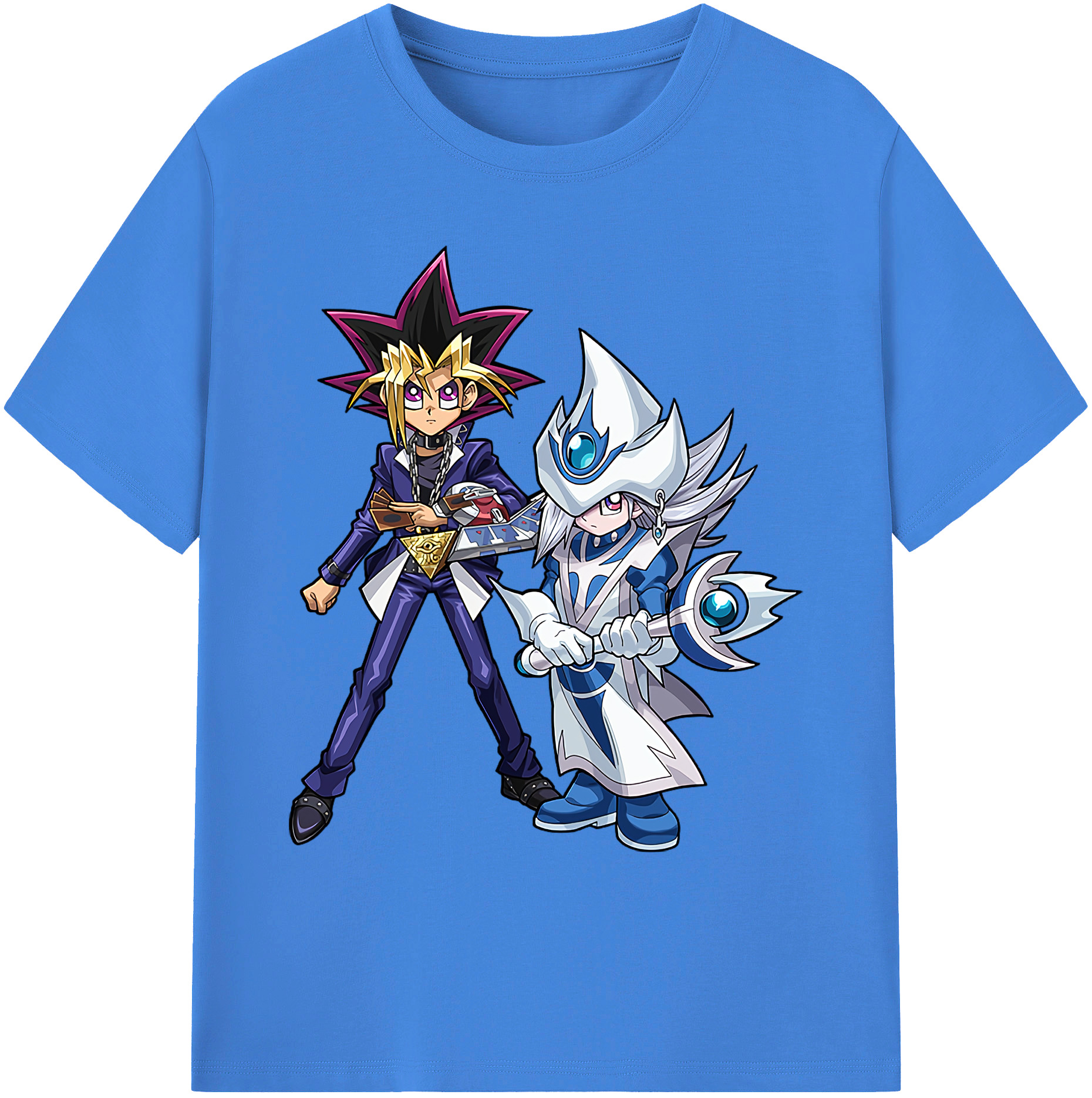 （画像用） 遊☆戯☆王 Yu-Gi-Oh! 綿100％ メンズ半袖Tシャツ｜肌触りやわらか＆通気性