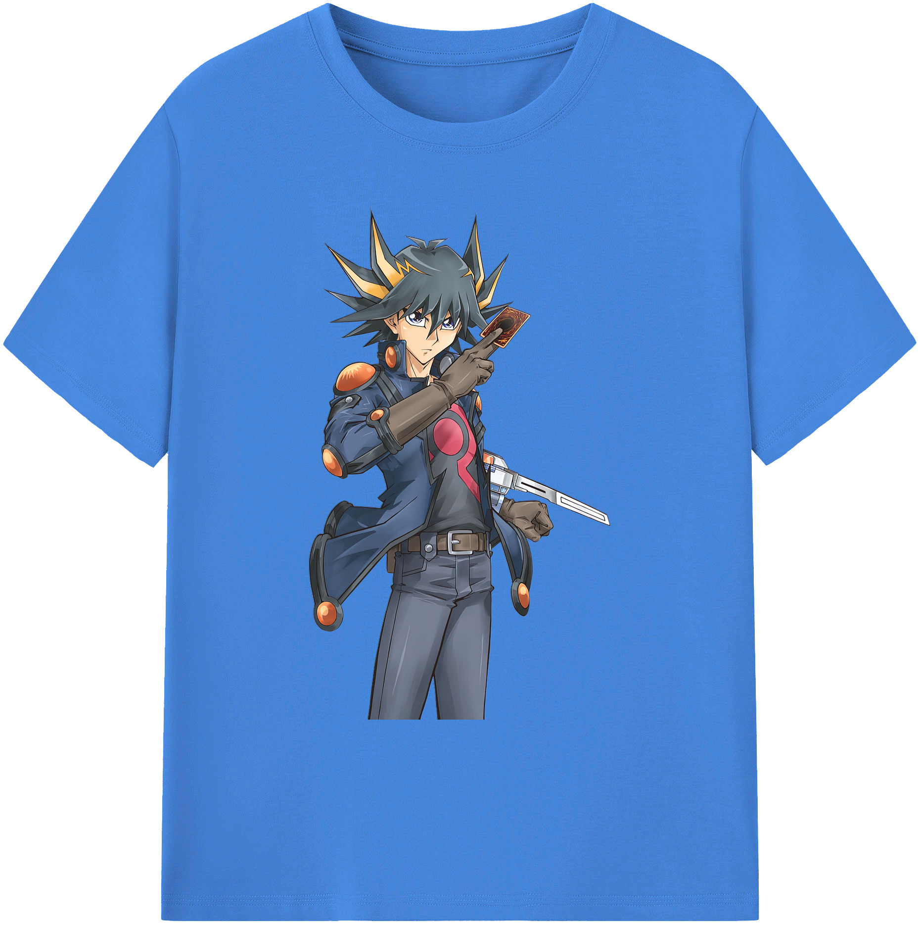 遊☆戯☆王 Yu-Gi-Oh! 綿100％ メンズ半袖Tシャツ｜肌触りやわらか＆通気性