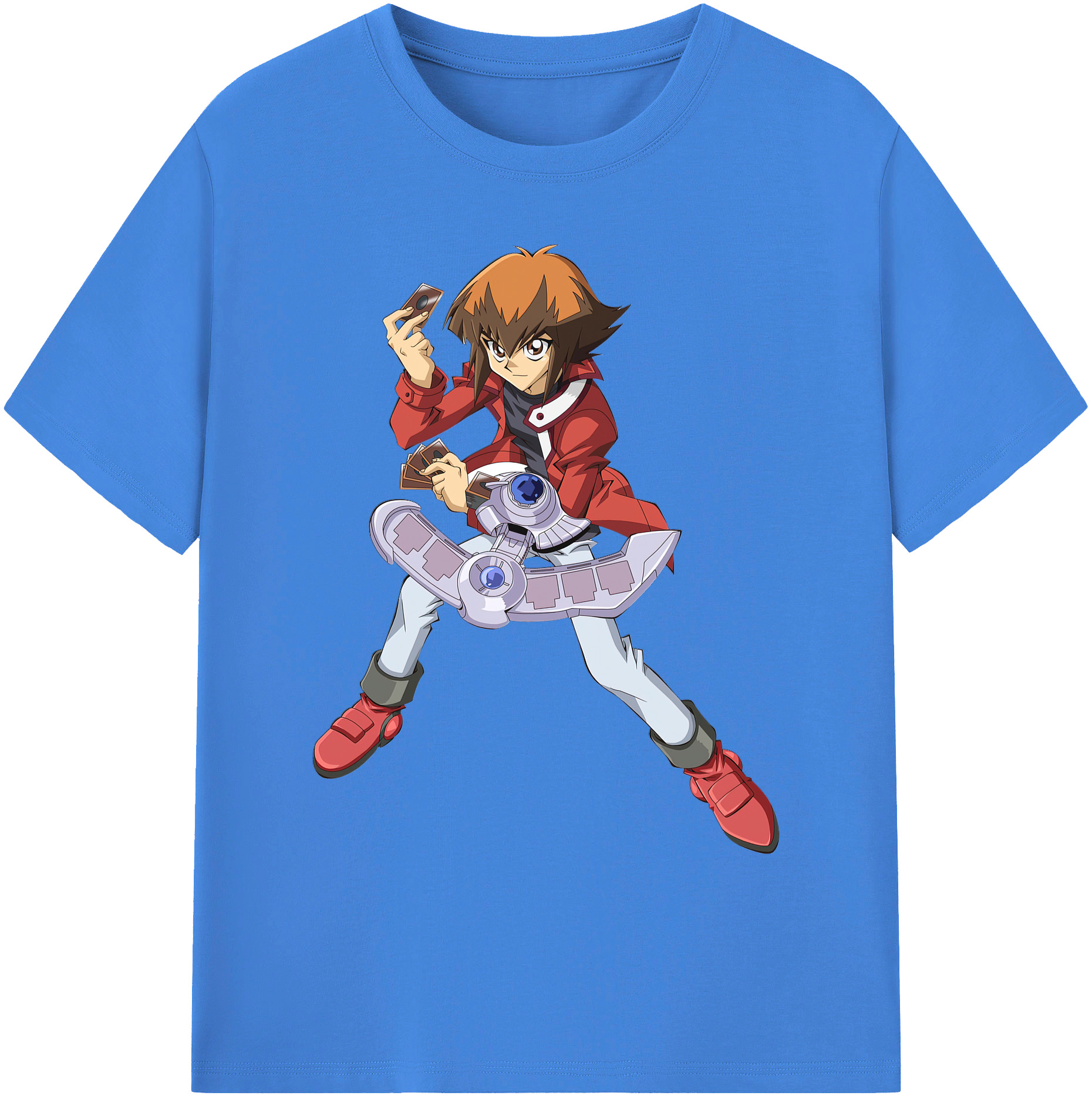 遊☆戯☆王 Yu-Gi-Oh! 綿100％ メンズ半袖Tシャツ｜肌触りやわらか＆通気性