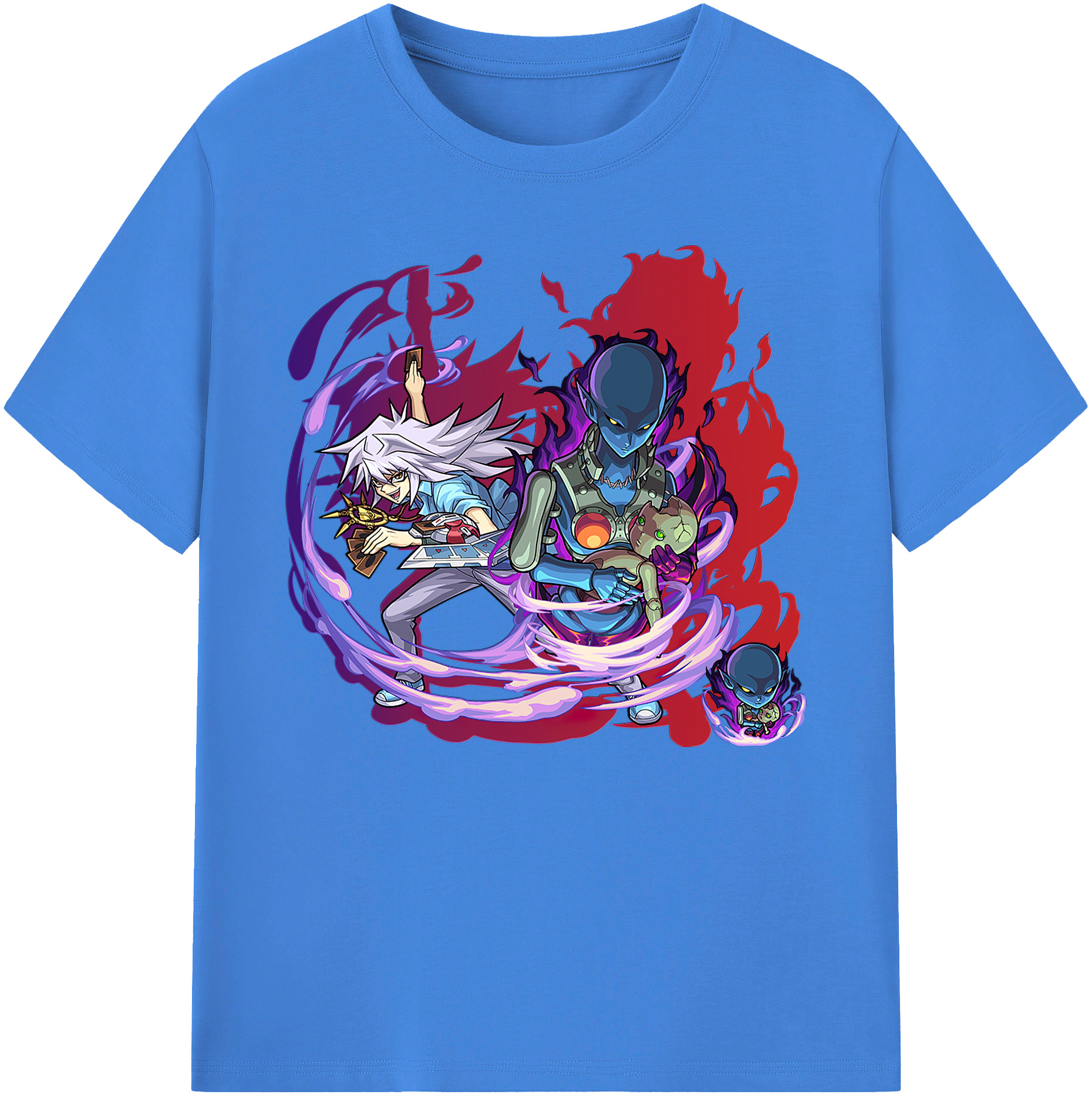 遊☆戯☆王 Yu-Gi-Oh! 綿100％ メンズ半袖Tシャツ｜肌触りやわらか＆通気性