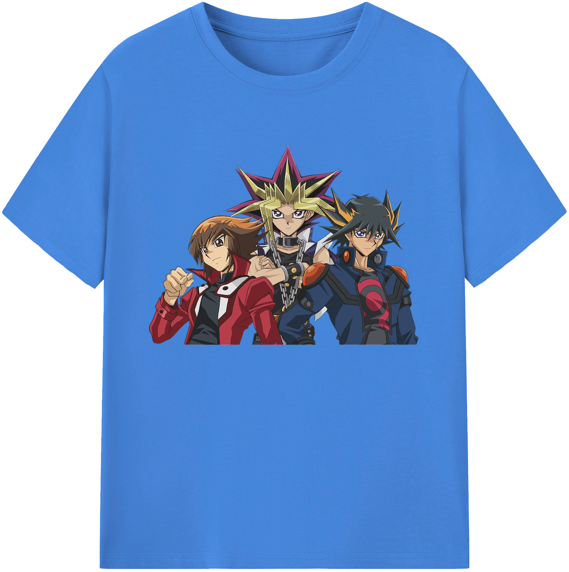 （画像用） 遊☆戯☆王 Yu-Gi-Oh! 綿100％ メンズ半袖Tシャツ｜肌触りやわらか＆通気性