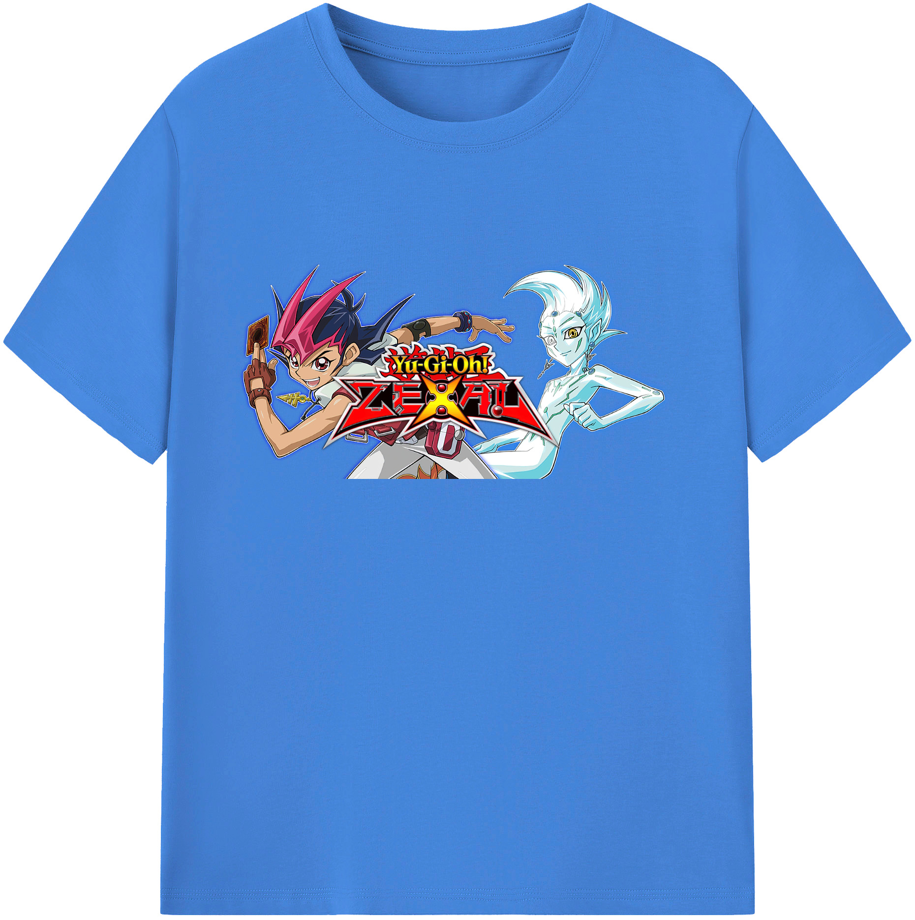 遊☆戯☆王 Yu-Gi-Oh! 綿100％ メンズ半袖Tシャツ｜肌触りやわらか＆通気性